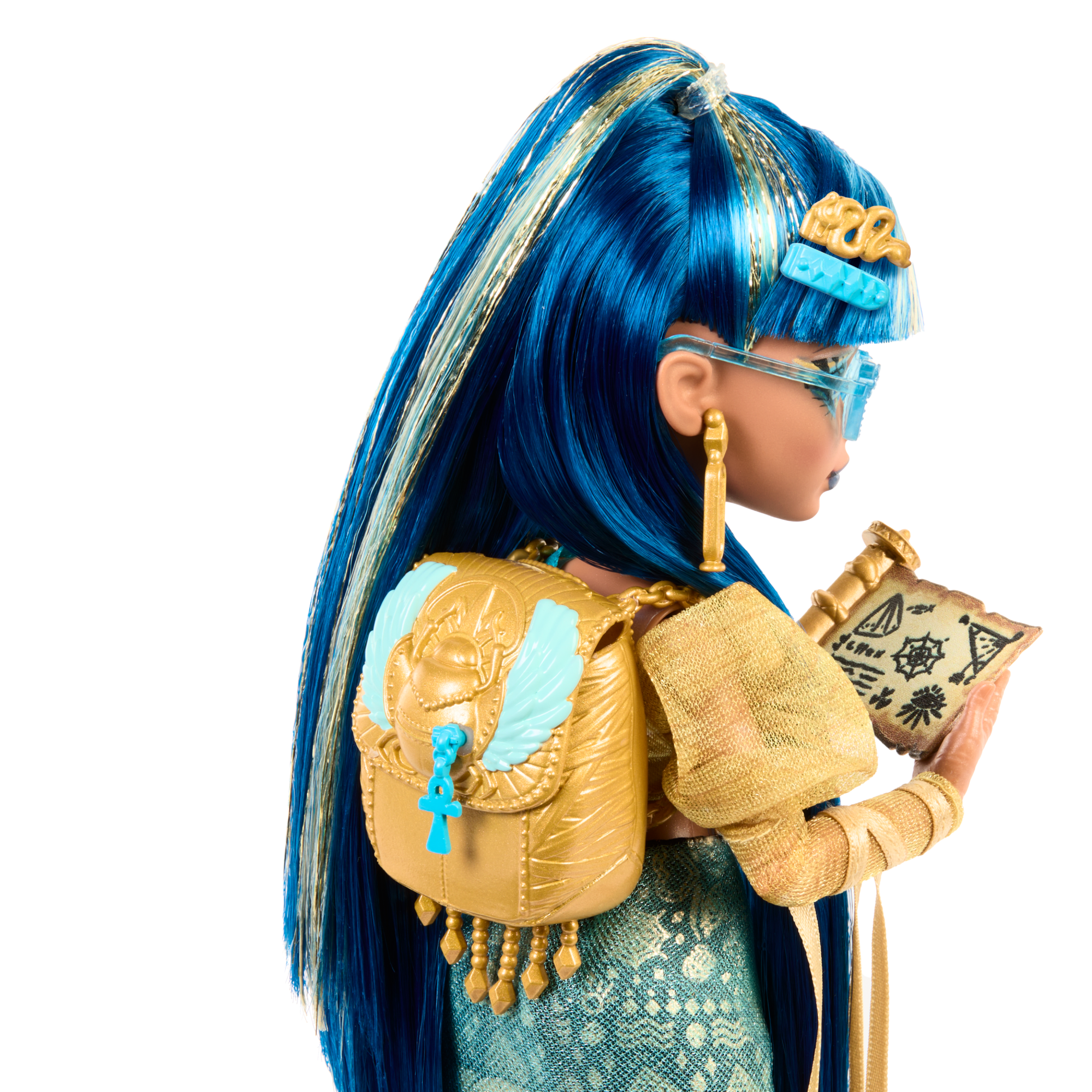 Monster High Cleo De Nile Fashion Doll With Pet Hissette And Accessories - Image 5