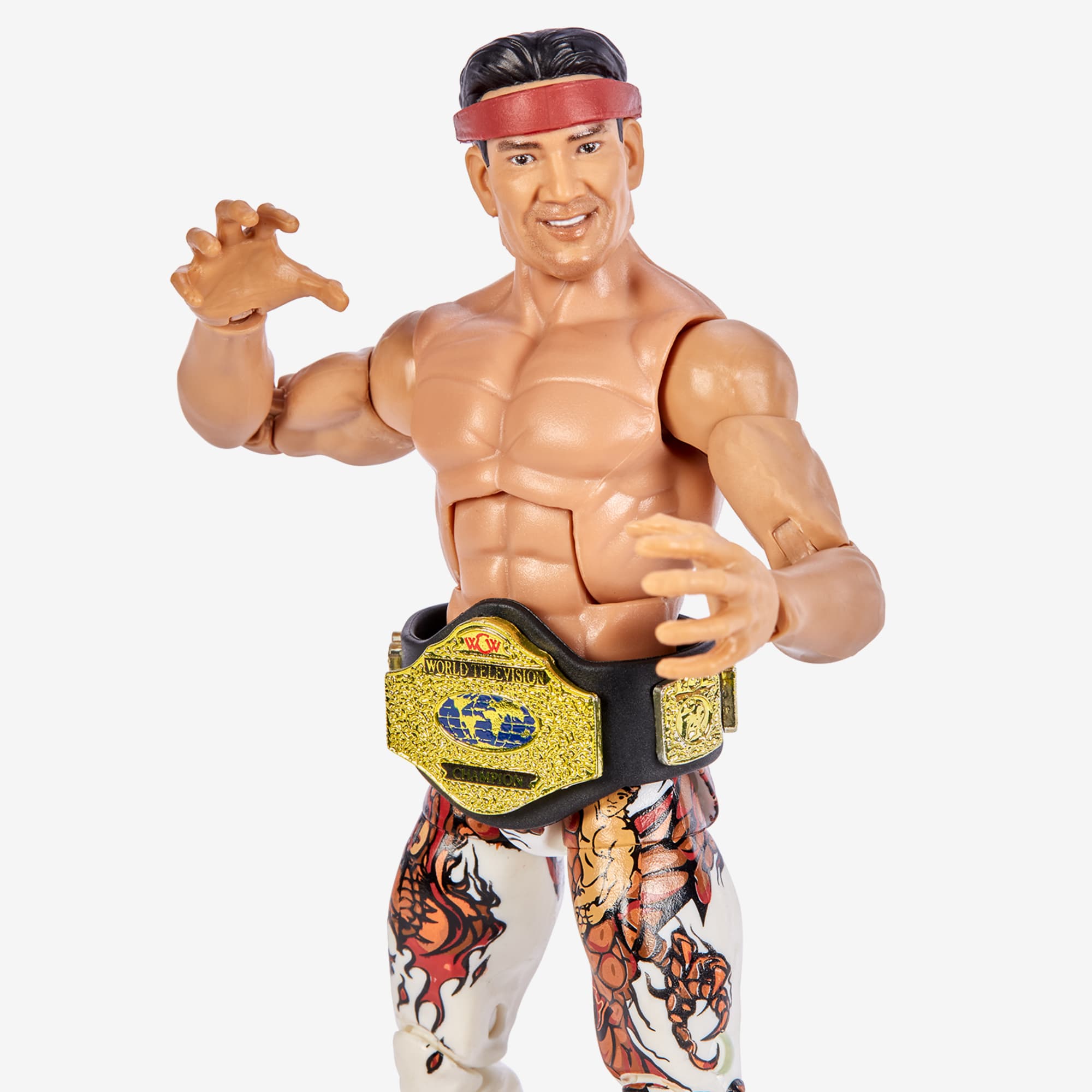 WWE Ricky The Dragon Steamboat Elite Collection Action Figure - Image 4