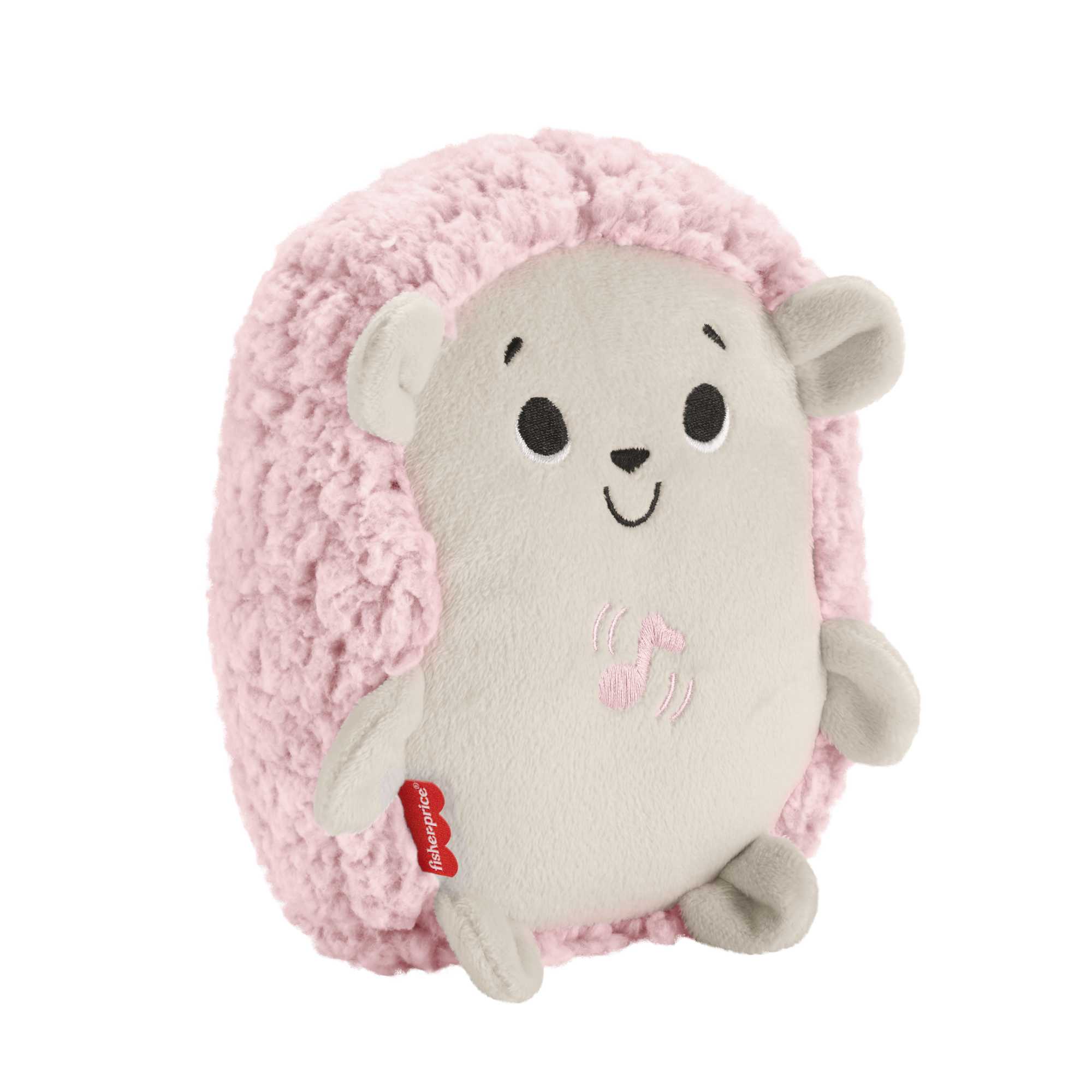 Fisher-Price Calming Vibes Hedgehog Soother. Pink Plush Sound Machine - Image 4