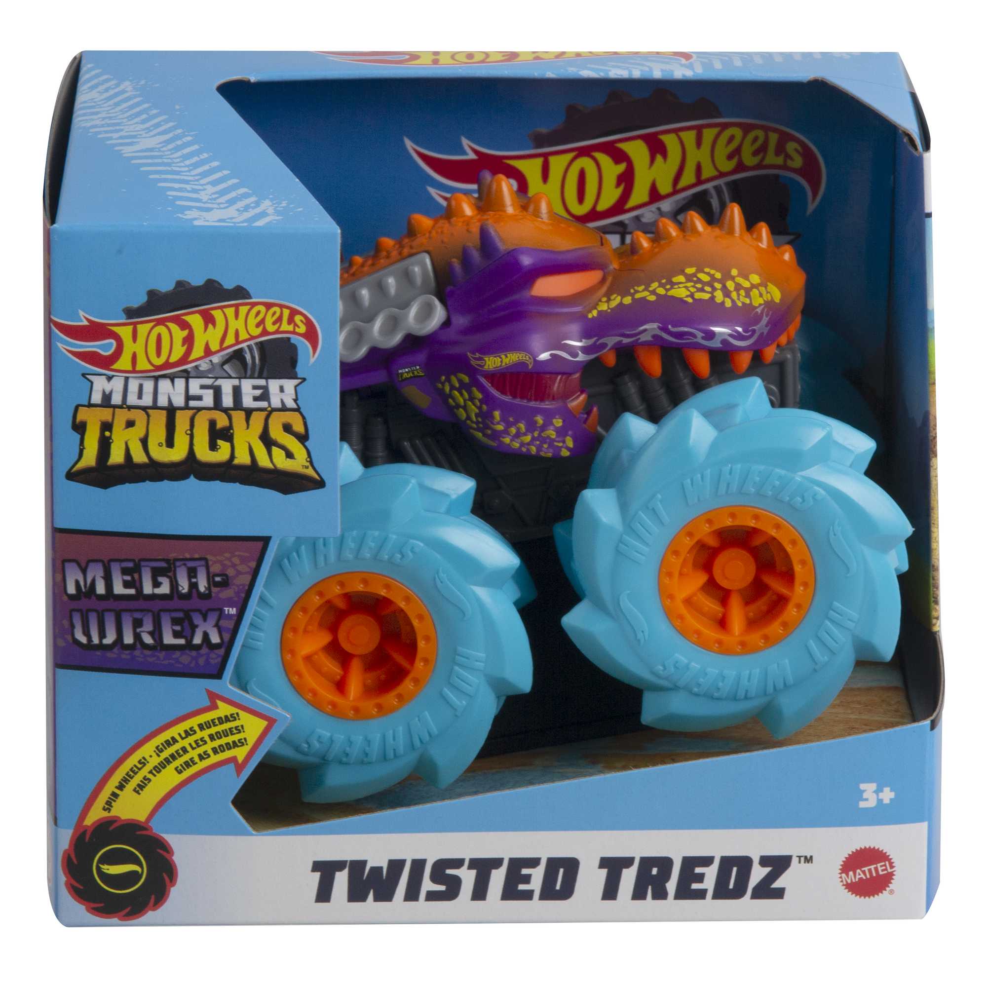 Hot Wheels Monster Trucks Vehículo de Juguete 1:43 Llantas Todo Terreno Mega-Wrex - Image 5