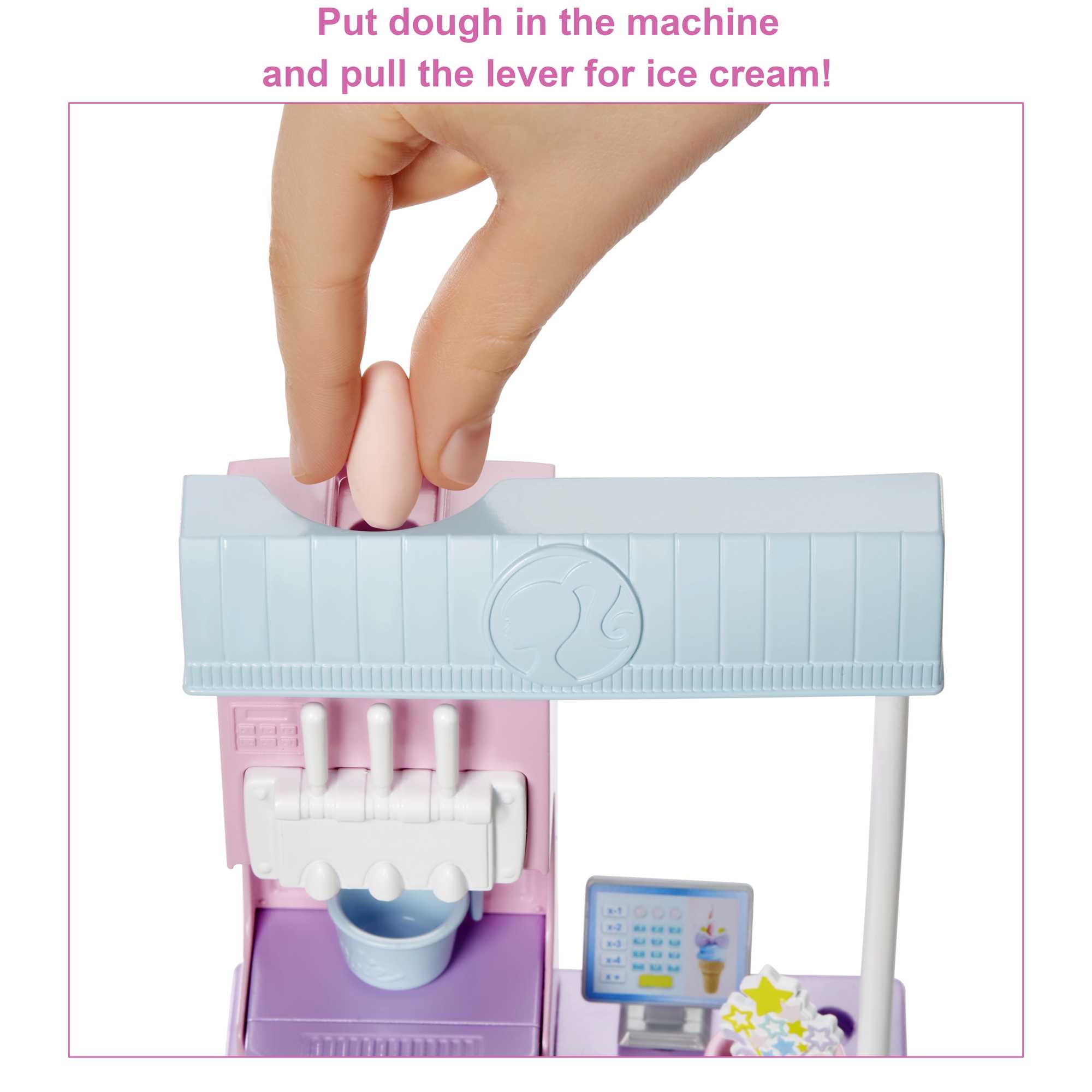Barbie Ice Cream Shop Playset - Image 2
