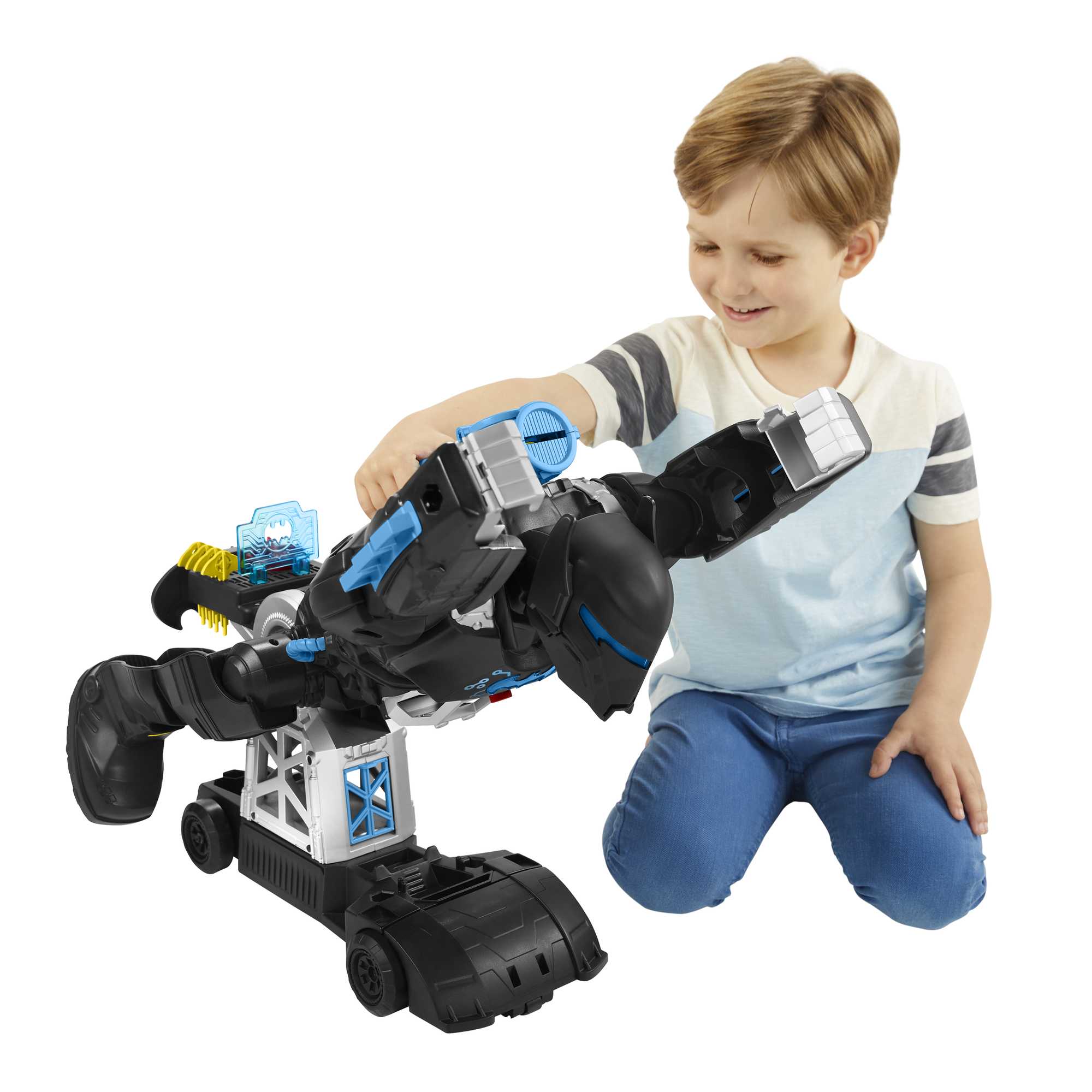 Imaginext DC Super Friends Figura de Acción BatBot Bat-Tech - Image 2