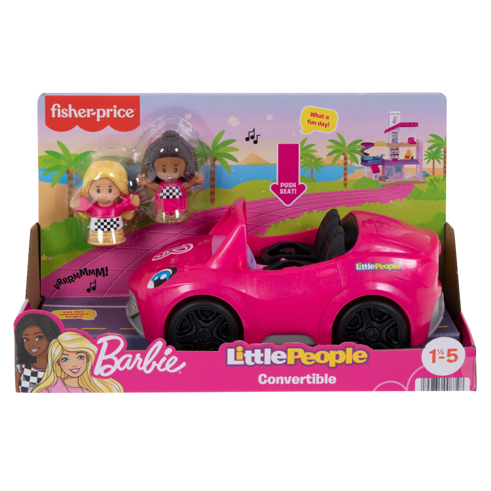 Barbie Convertible By Little People - Image 6