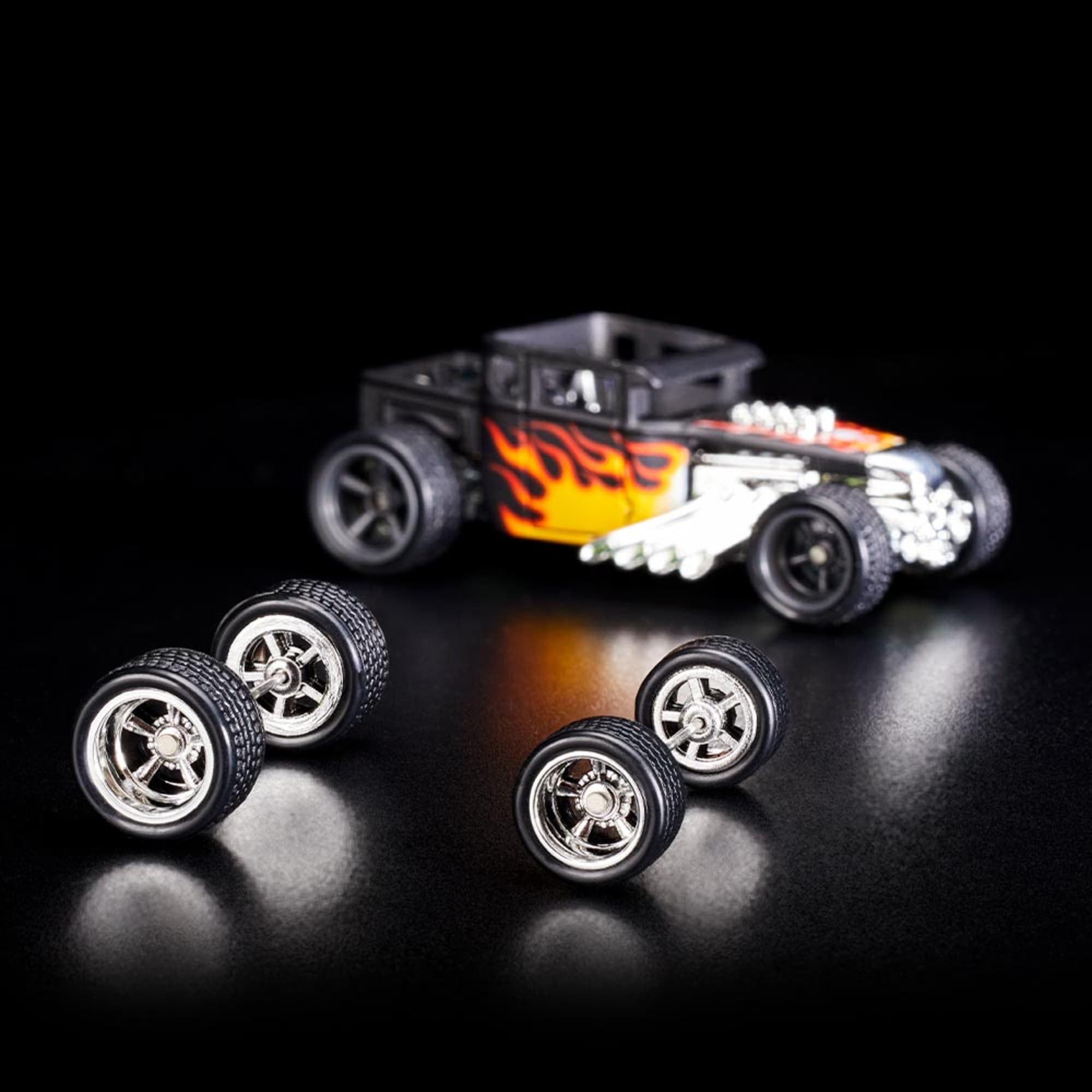 Hot Wheels RLC Exclusive Real Riders Wheels Pack - Set 1 - Image 5