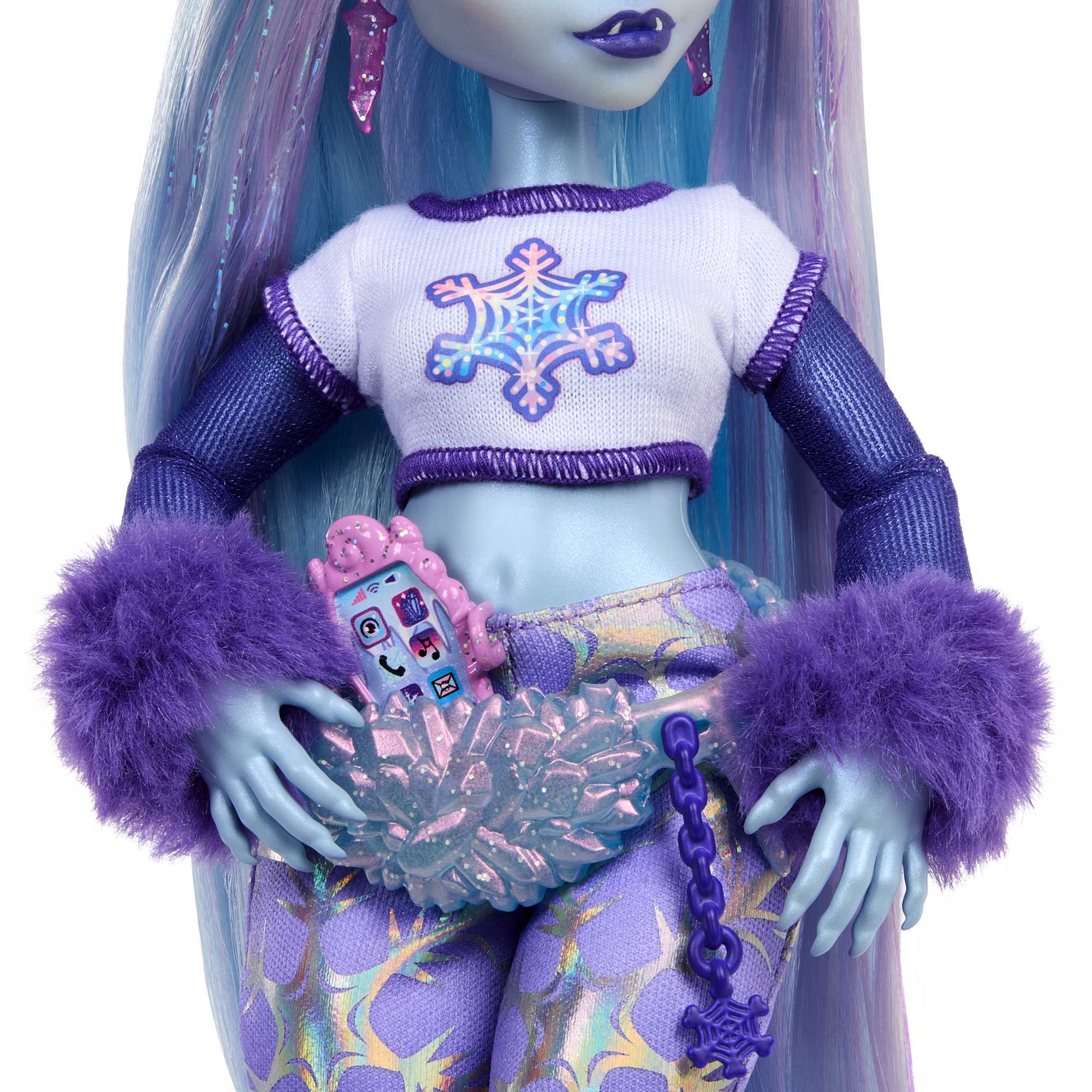 Monster High Poupée Abbey Bominable. Vêtements Yéti et Access. - Image 4