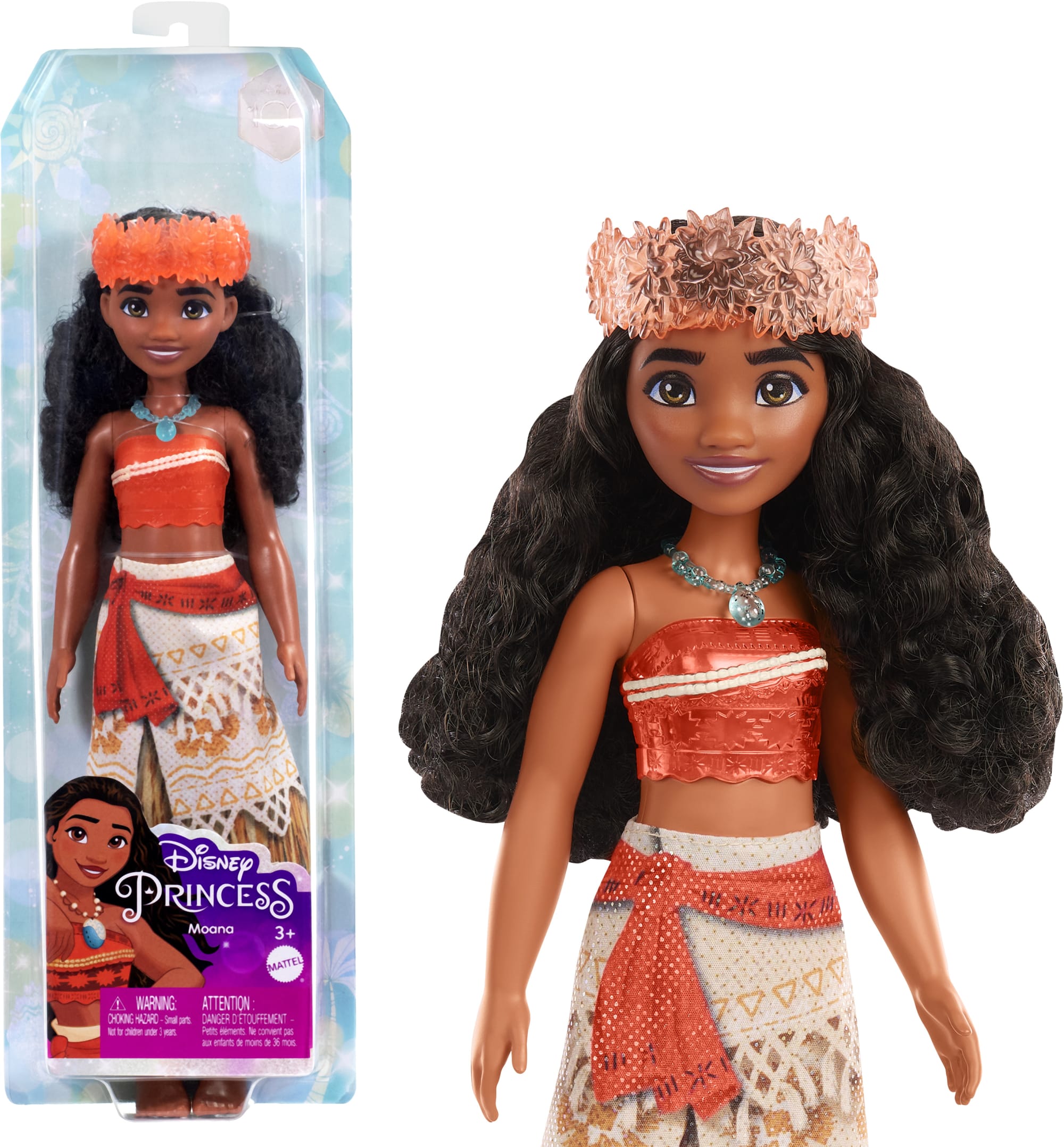 Disney Princess Toys. Moana Fashion Doll And Accessories