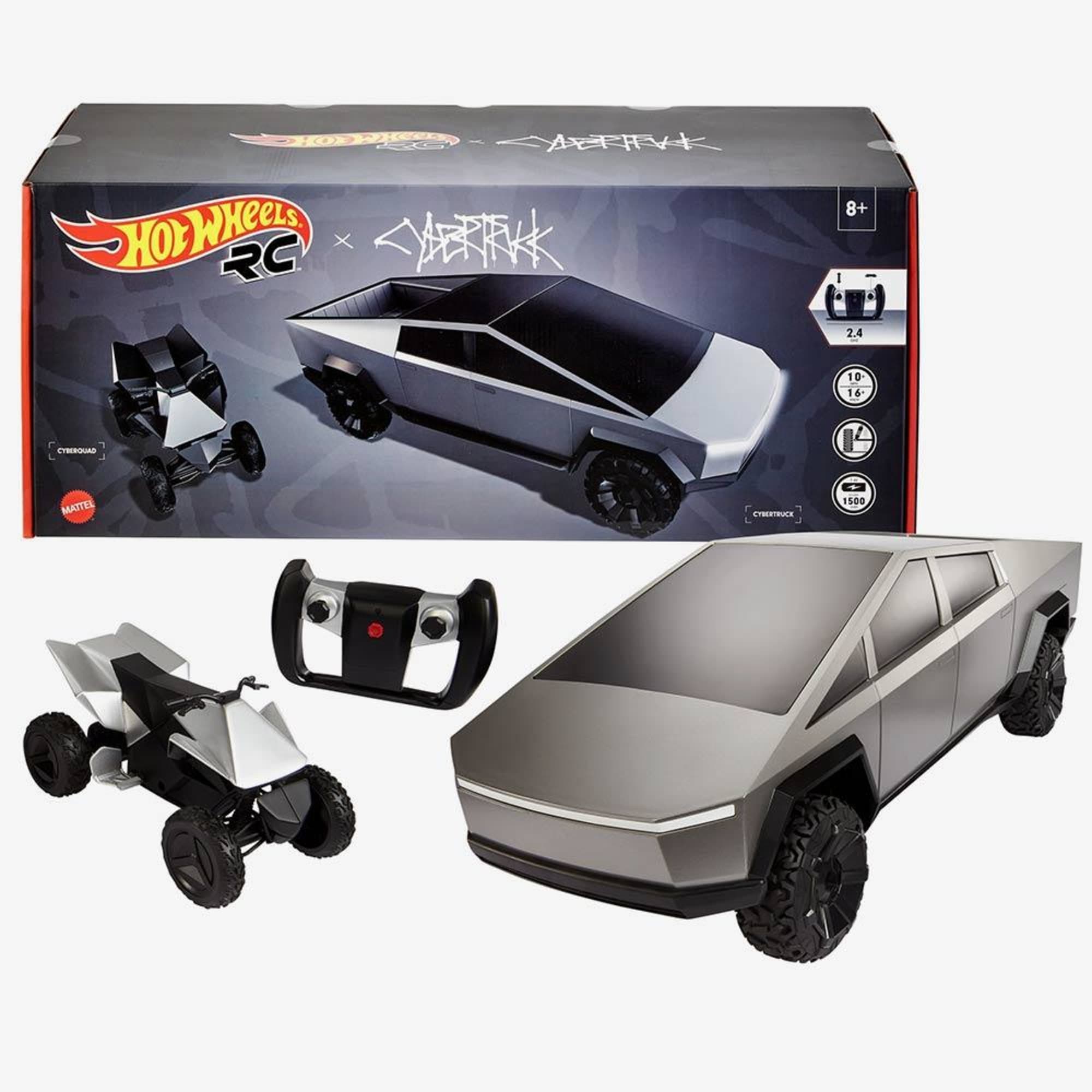 Hot Wheels R/C 1:10 Tesla Cybertruck - Image 4