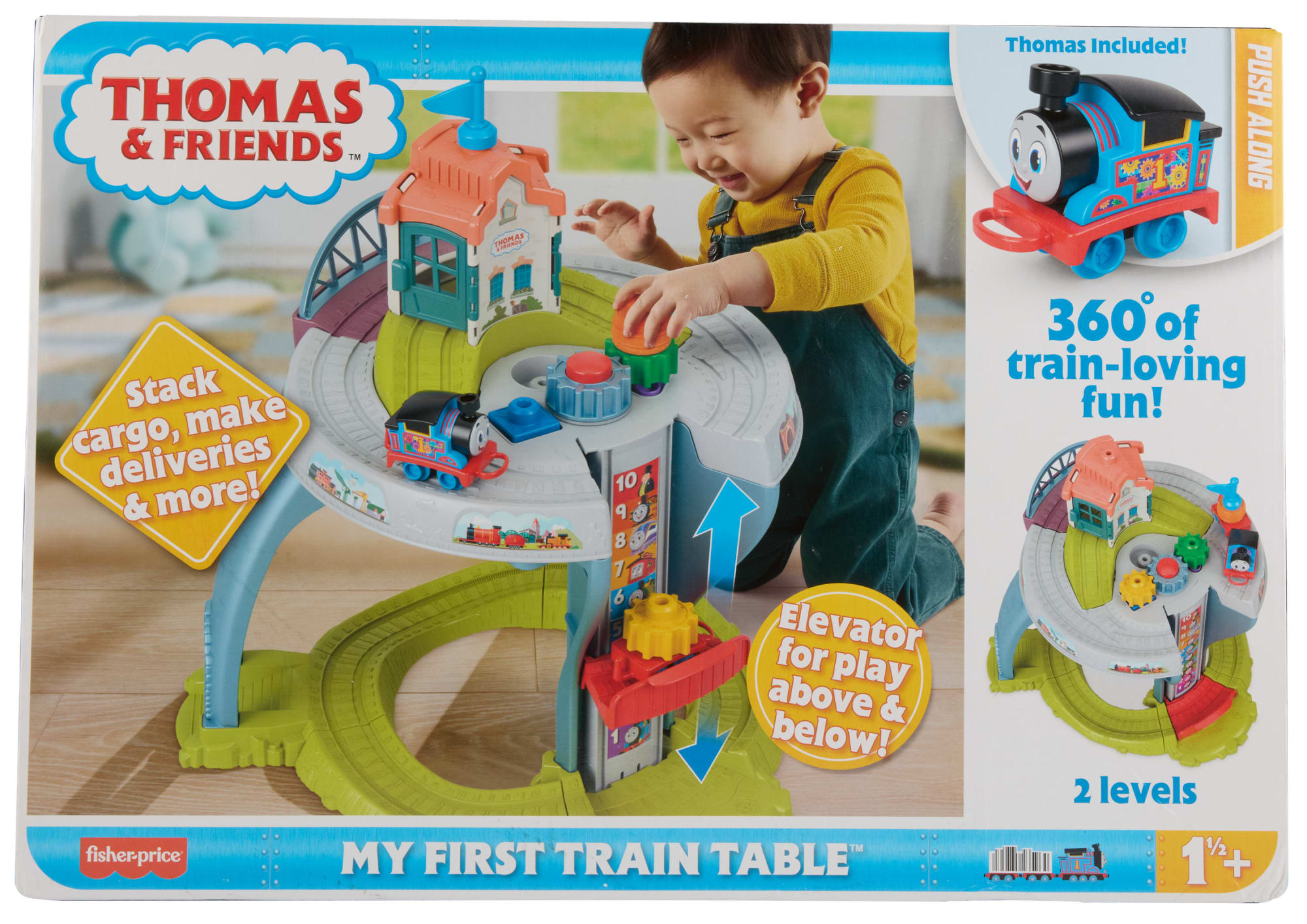 Thomas & Friends My First Train Table Toddler Toy With Track & Fine Motor Activities - Image 6