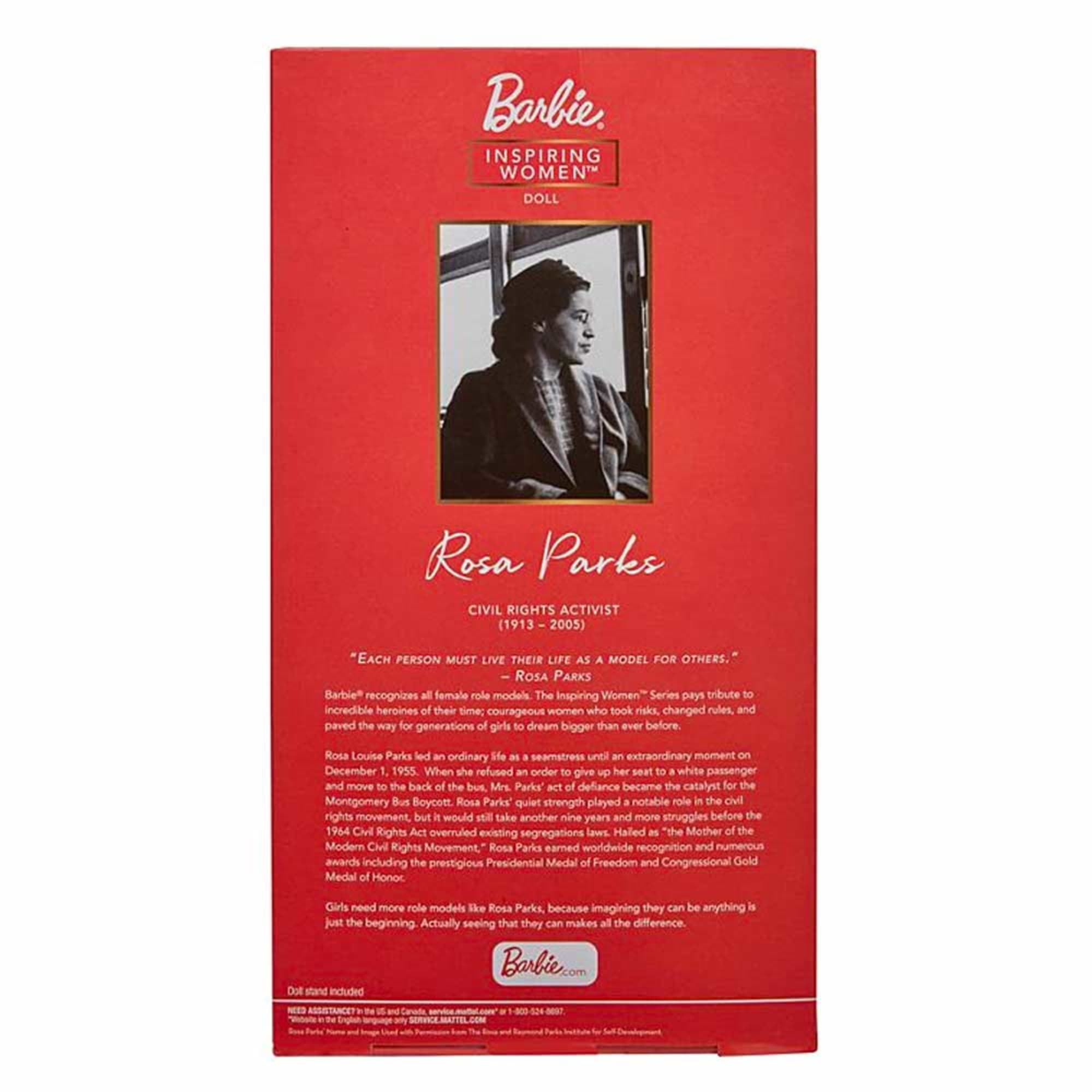 Rosa Parks Barbie Inspiring Women Doll - Image 16