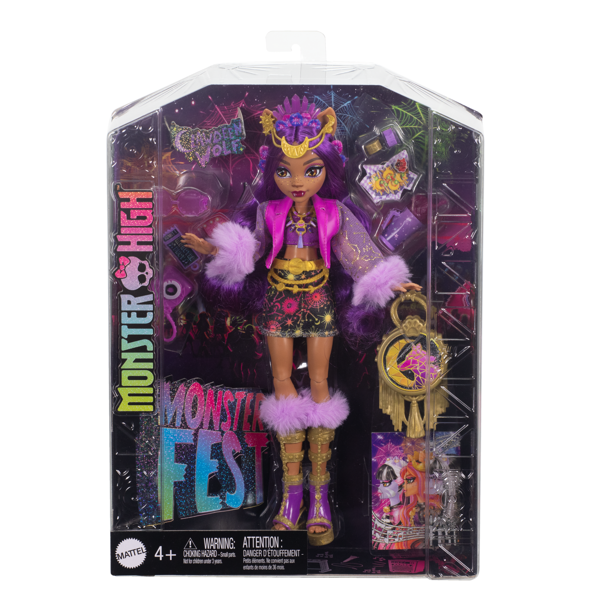 Monster High-Poupée Clawdeen Wolf Avec Tenue Pour Le Monster Fest - Image 6