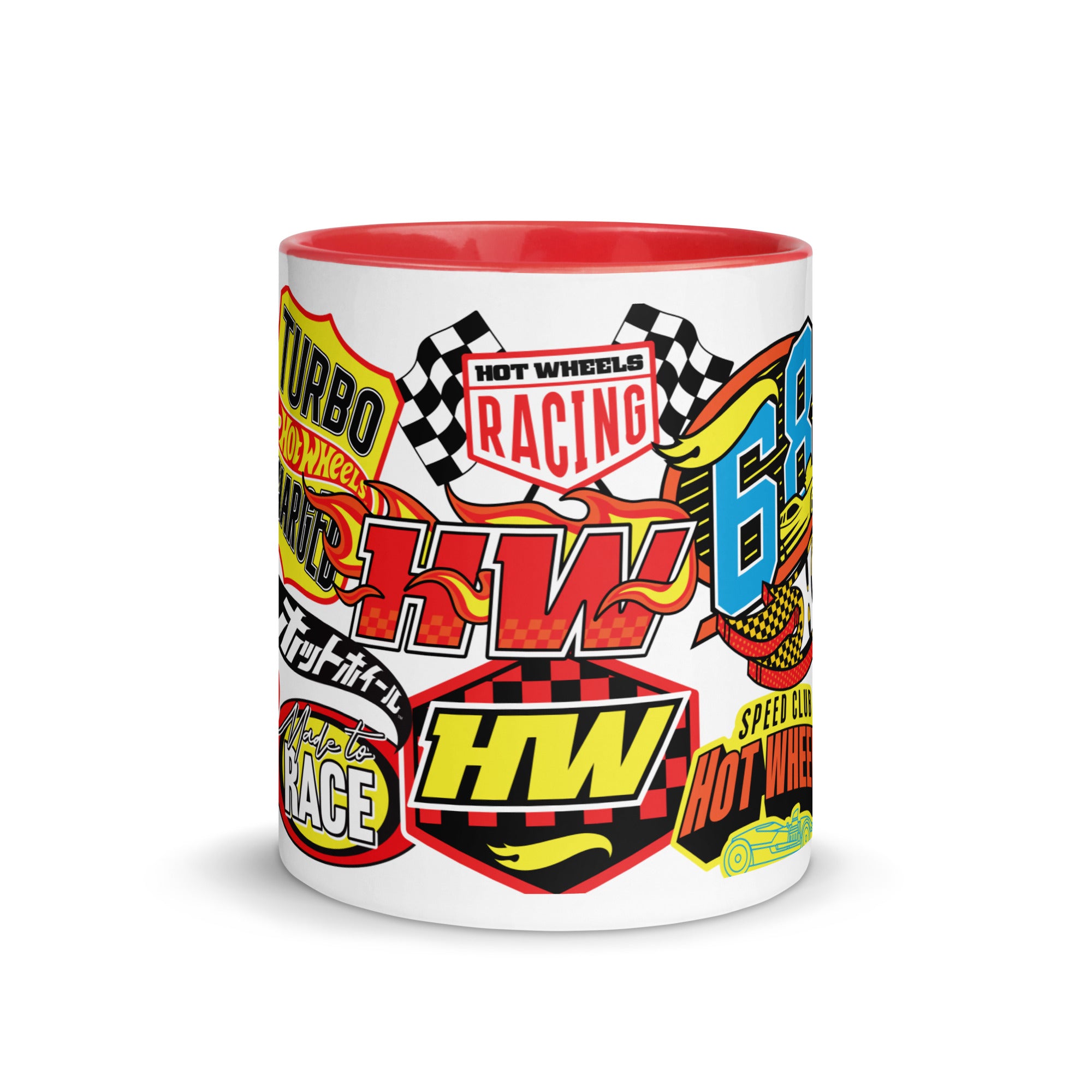 Hot Wheels in Katakana White Mug - Image 2