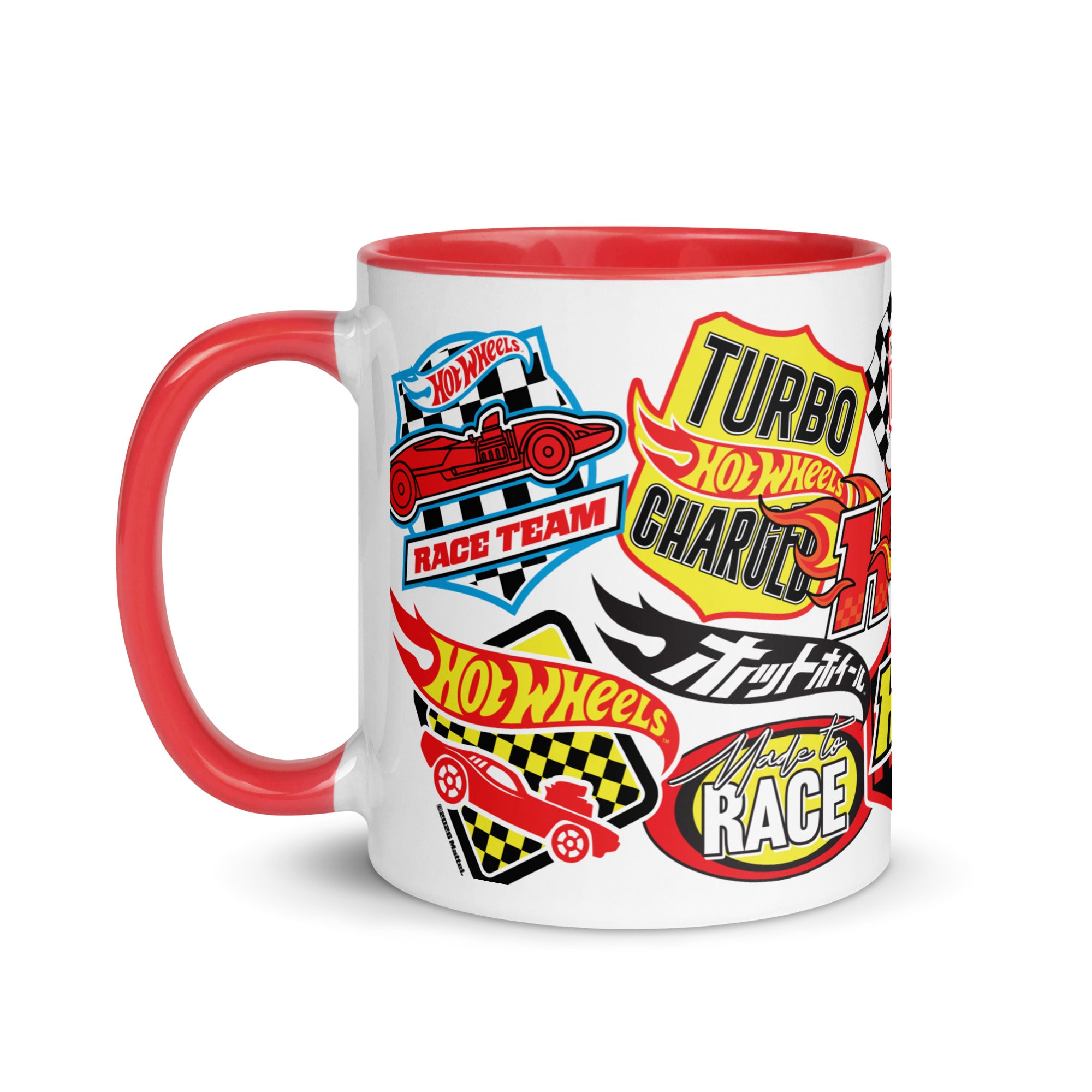 Hot Wheels in Katakana White Mug