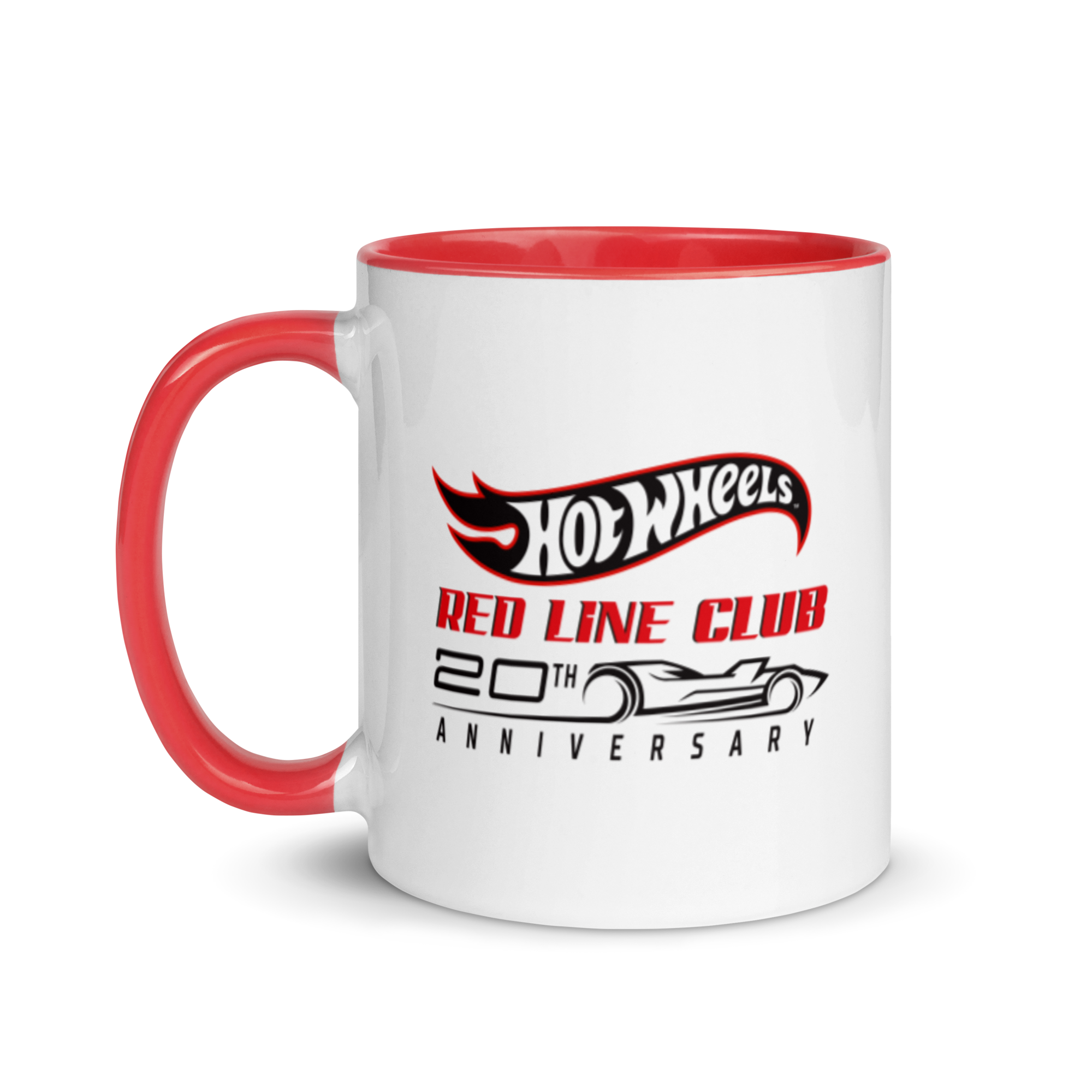 Hot Wheels® Red Line Club® 20th Anniversary Silhouette Logo Mug - Image 3
