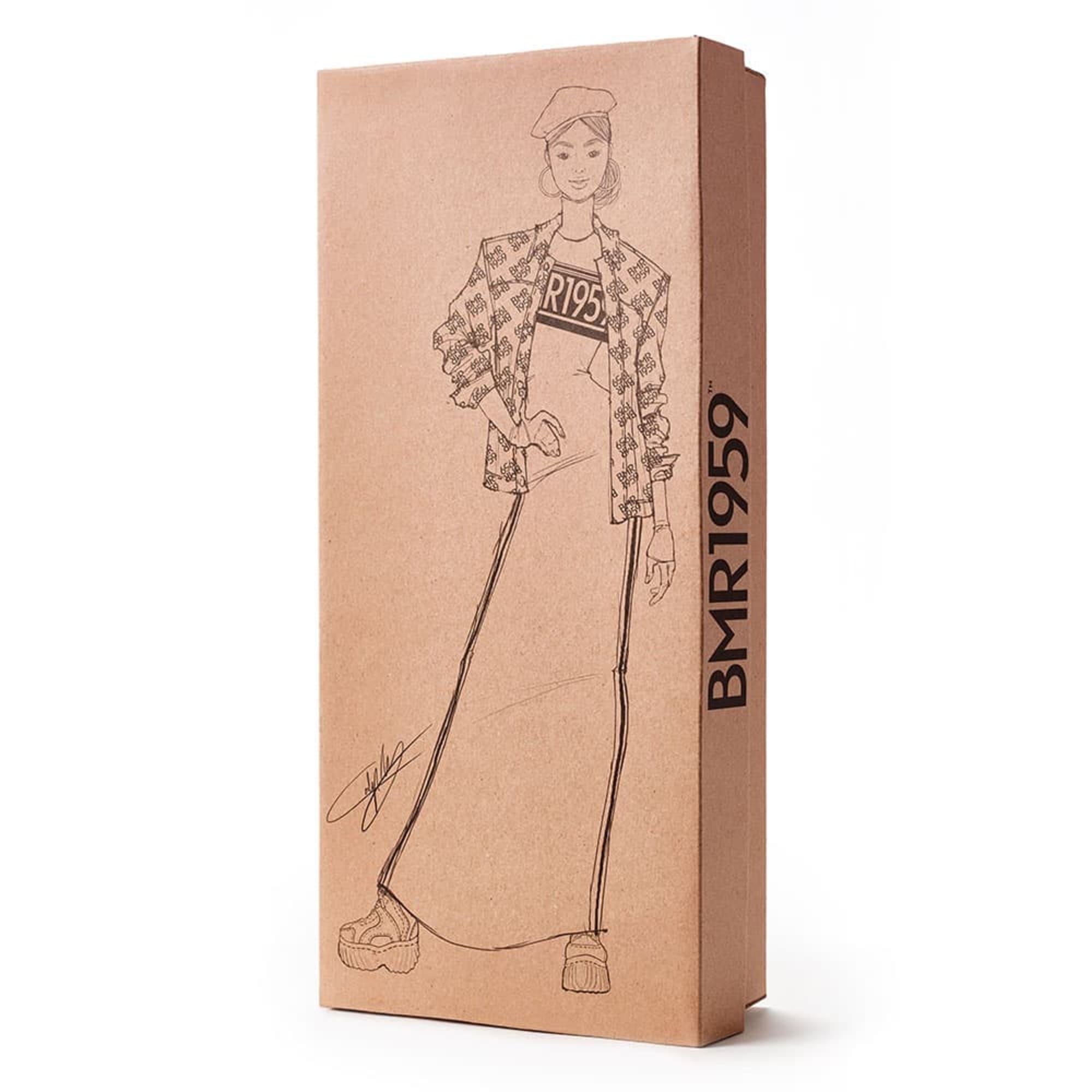 Barbie BMR1959 Doll - Neon Motocross Dress & Oversized Denim Jacket - Image 6