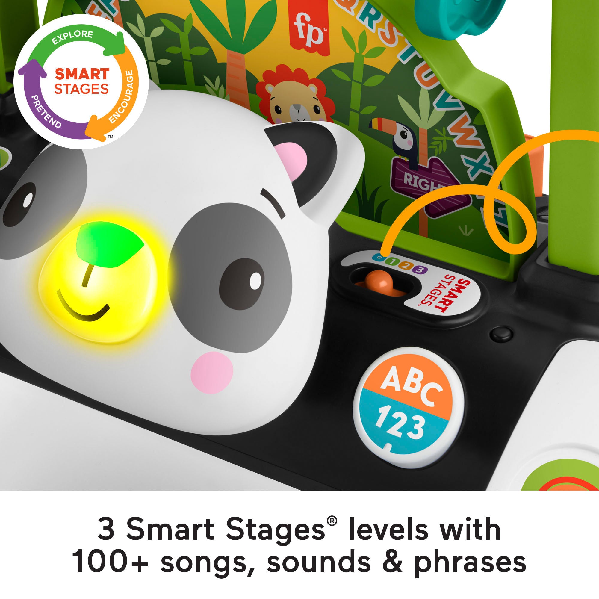 Fisher-Price 2-Sided Steady Speed Panda Walker - Image 5
