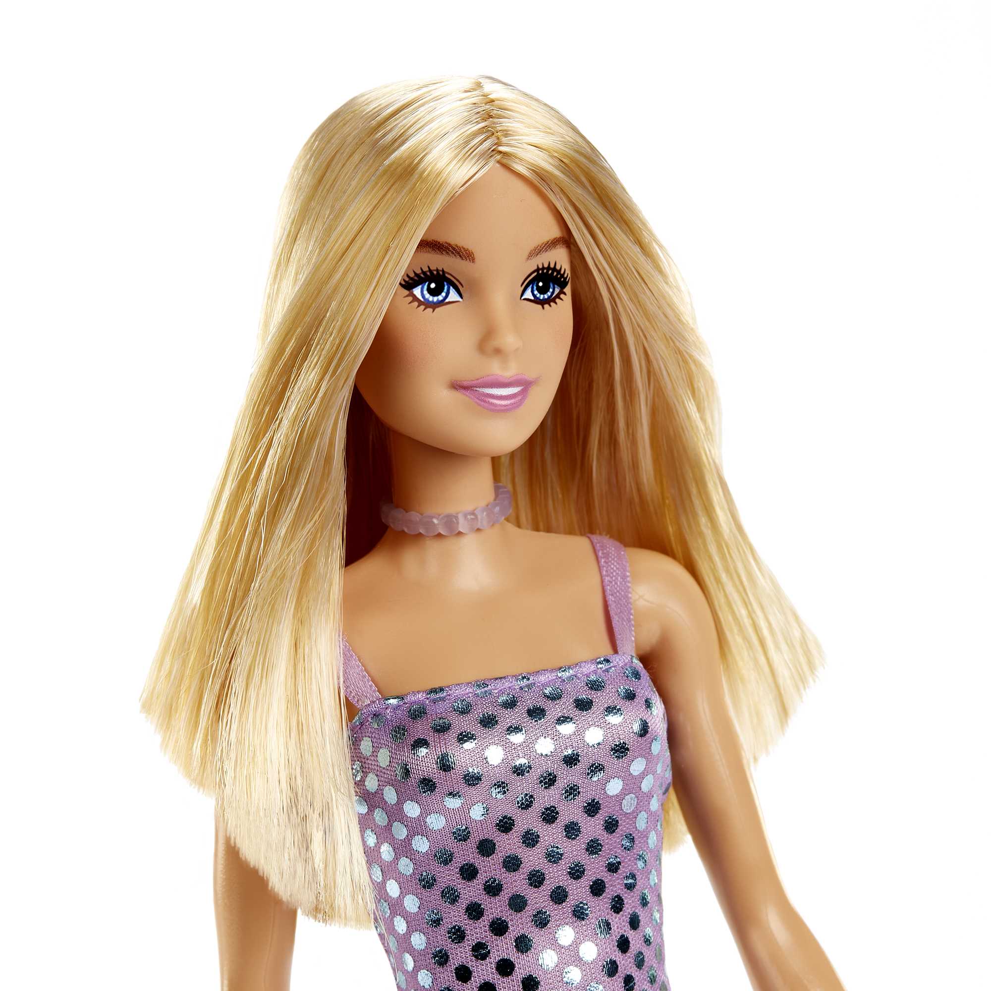 Barbie Fashion & Beauty Muñeca Glitz Vestido de Noche Lila - Image 2