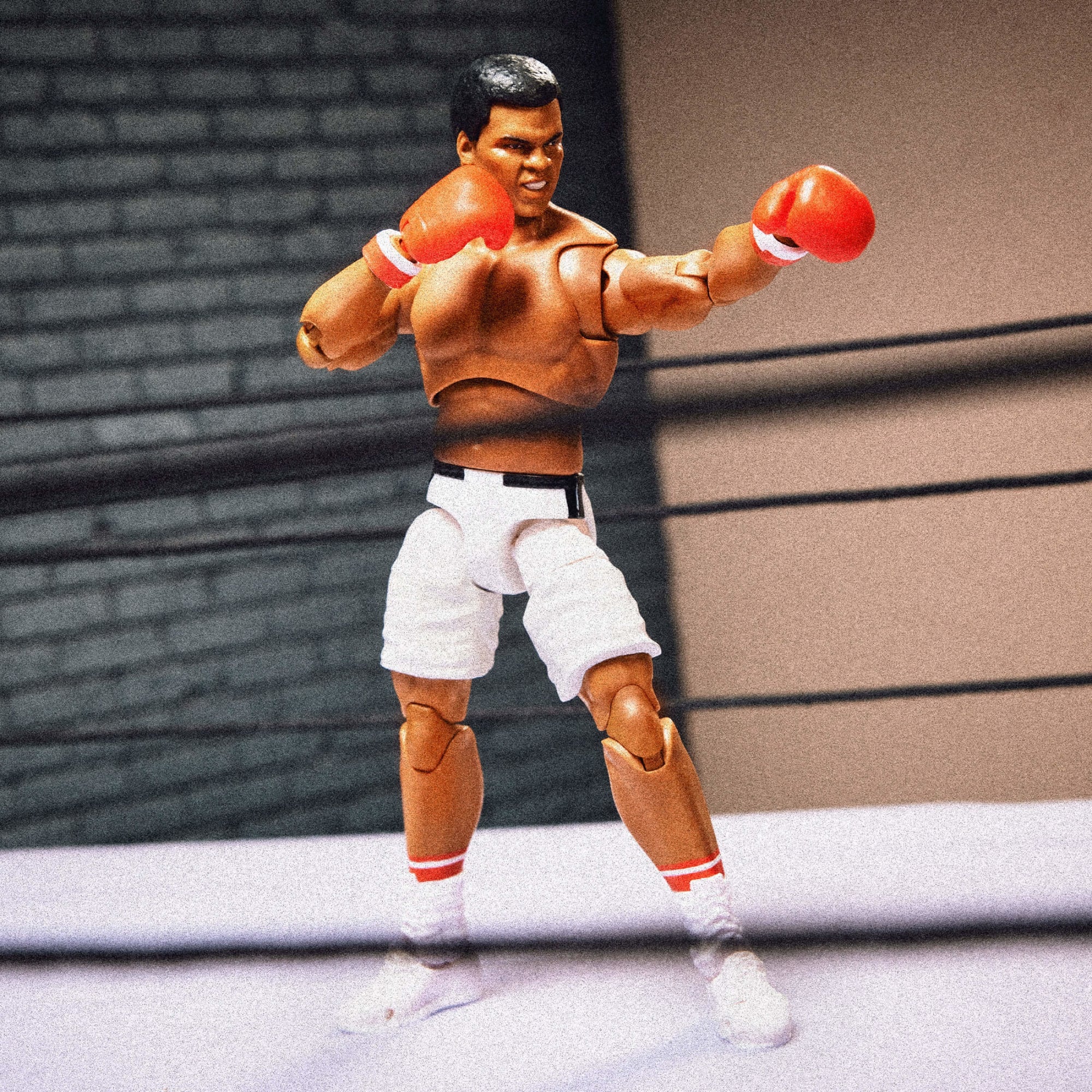 WWE Ultimate Edition Muhammad Ali Action Figure Set - Image 9