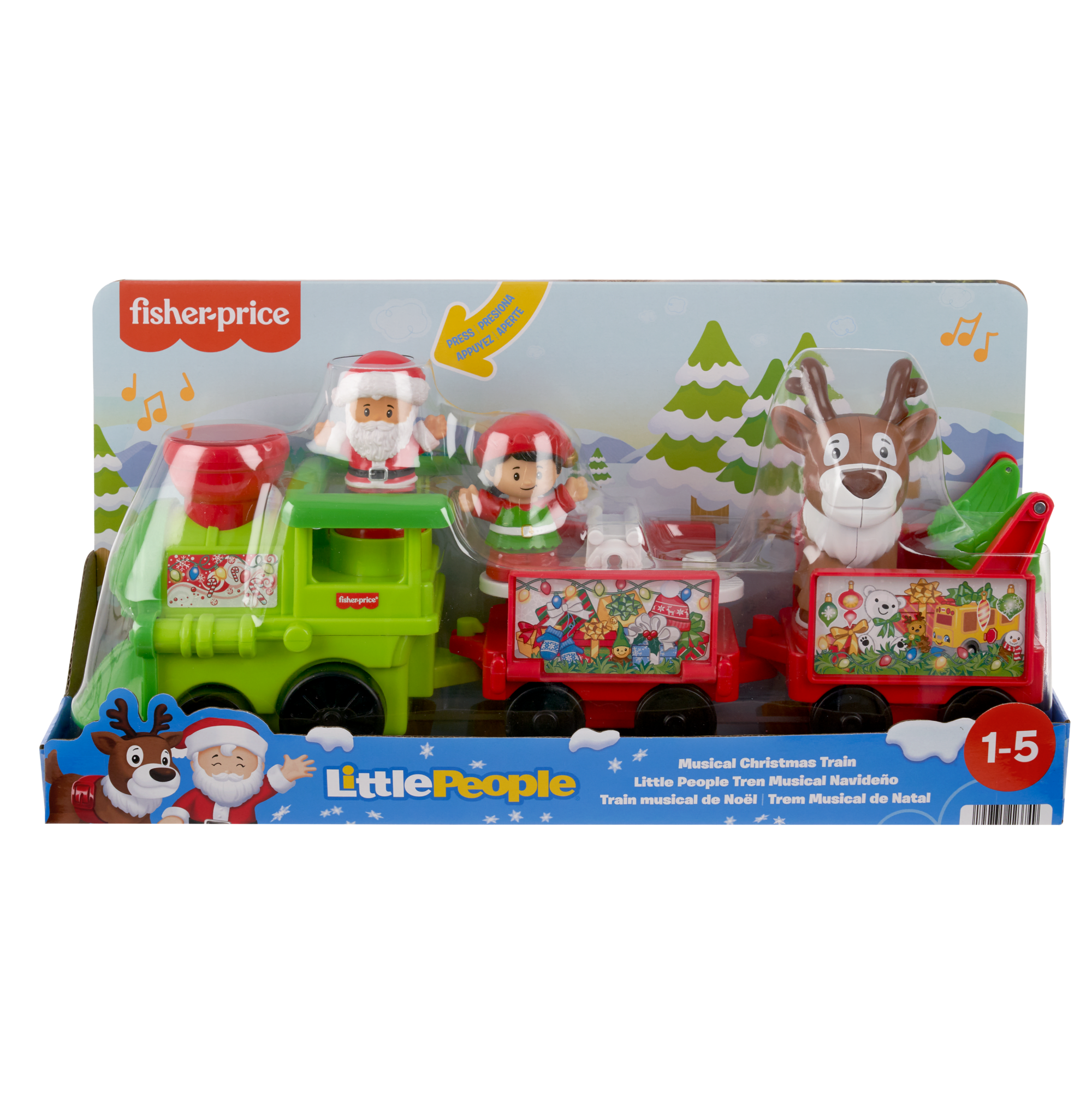 Little People® Train Musical du Noël - Image 6
