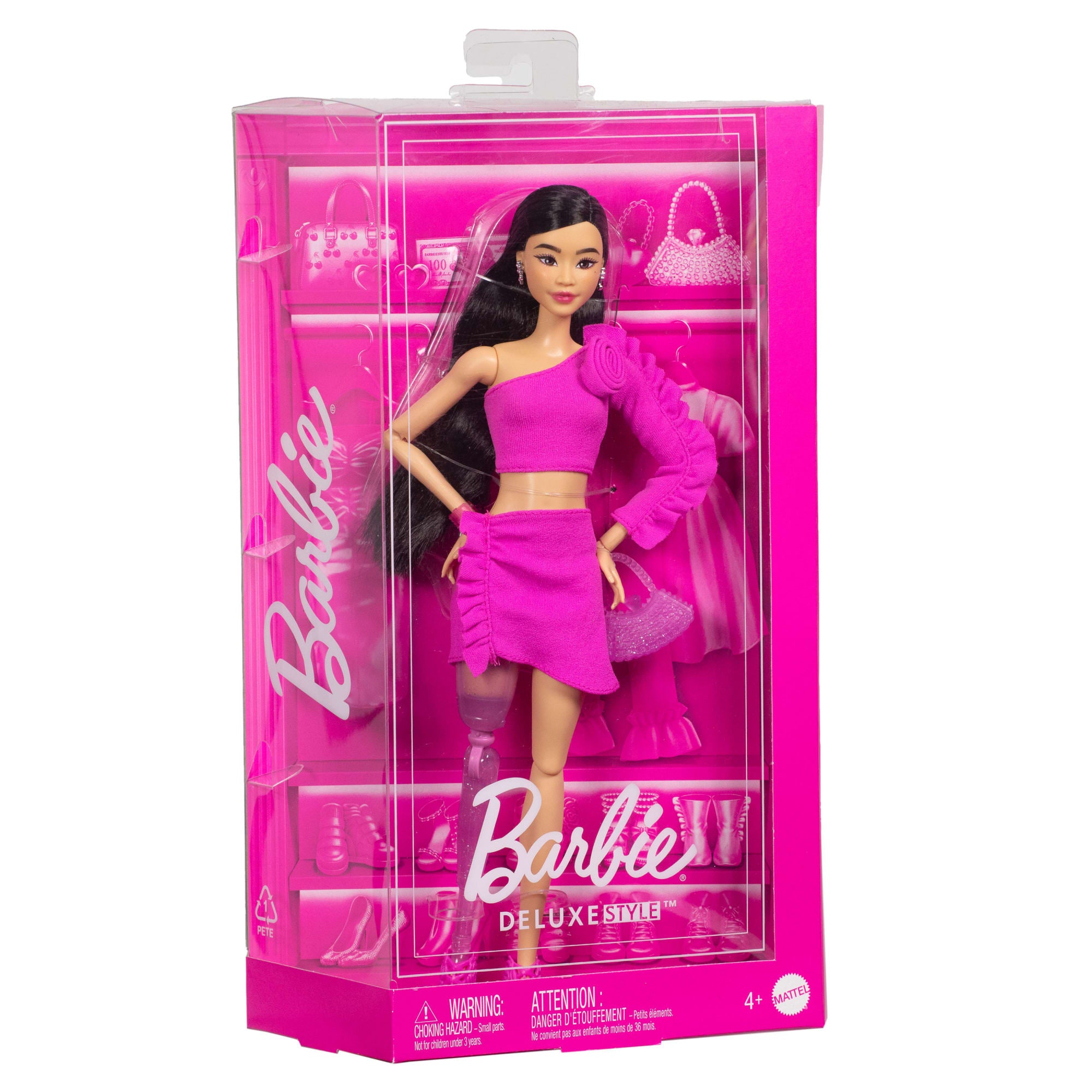 Barbie Deluxe Style Doll #2 in Barbiecore Outfit - Image 5