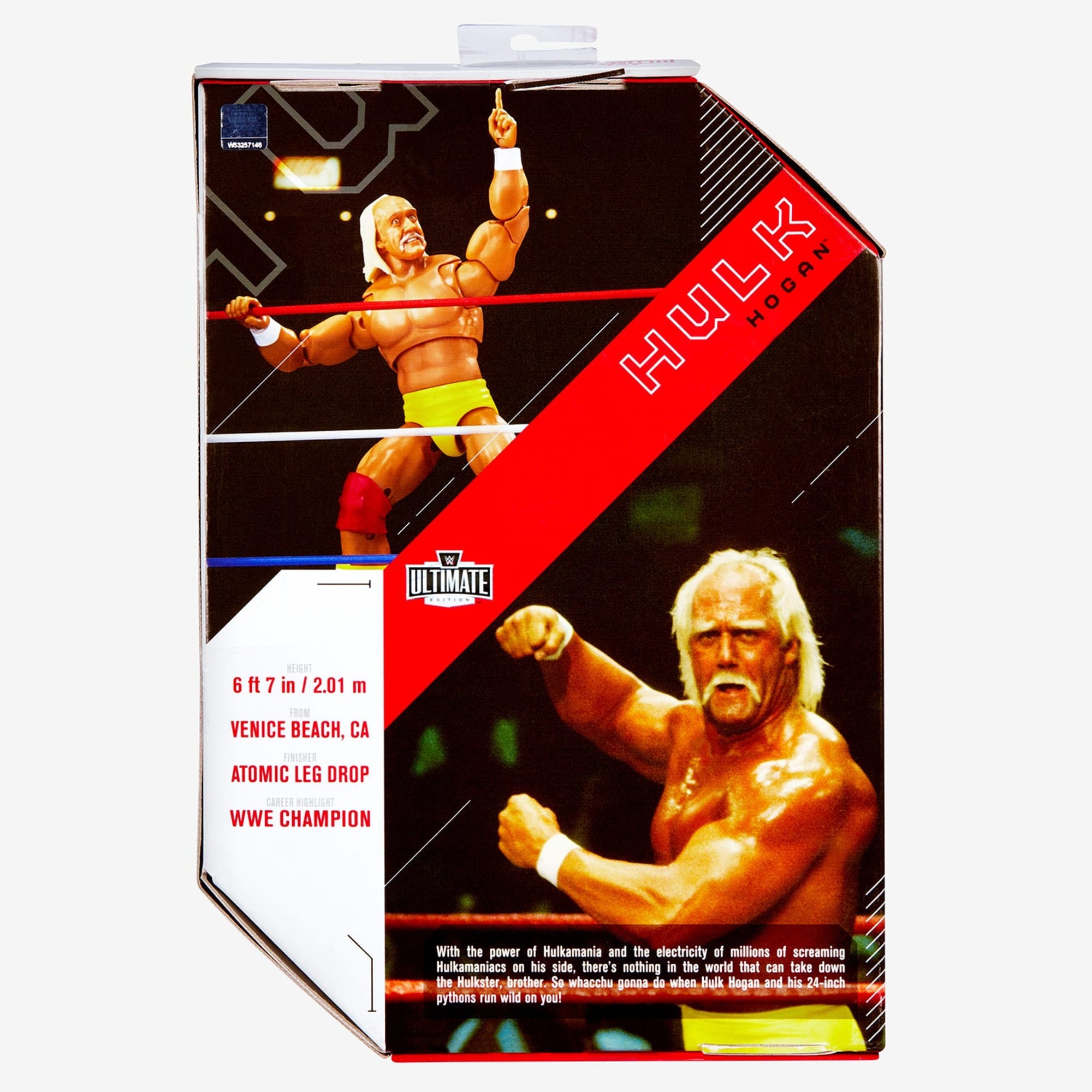 WWE Hulk Hogan Ultimate Edition Action Figure - Image 5