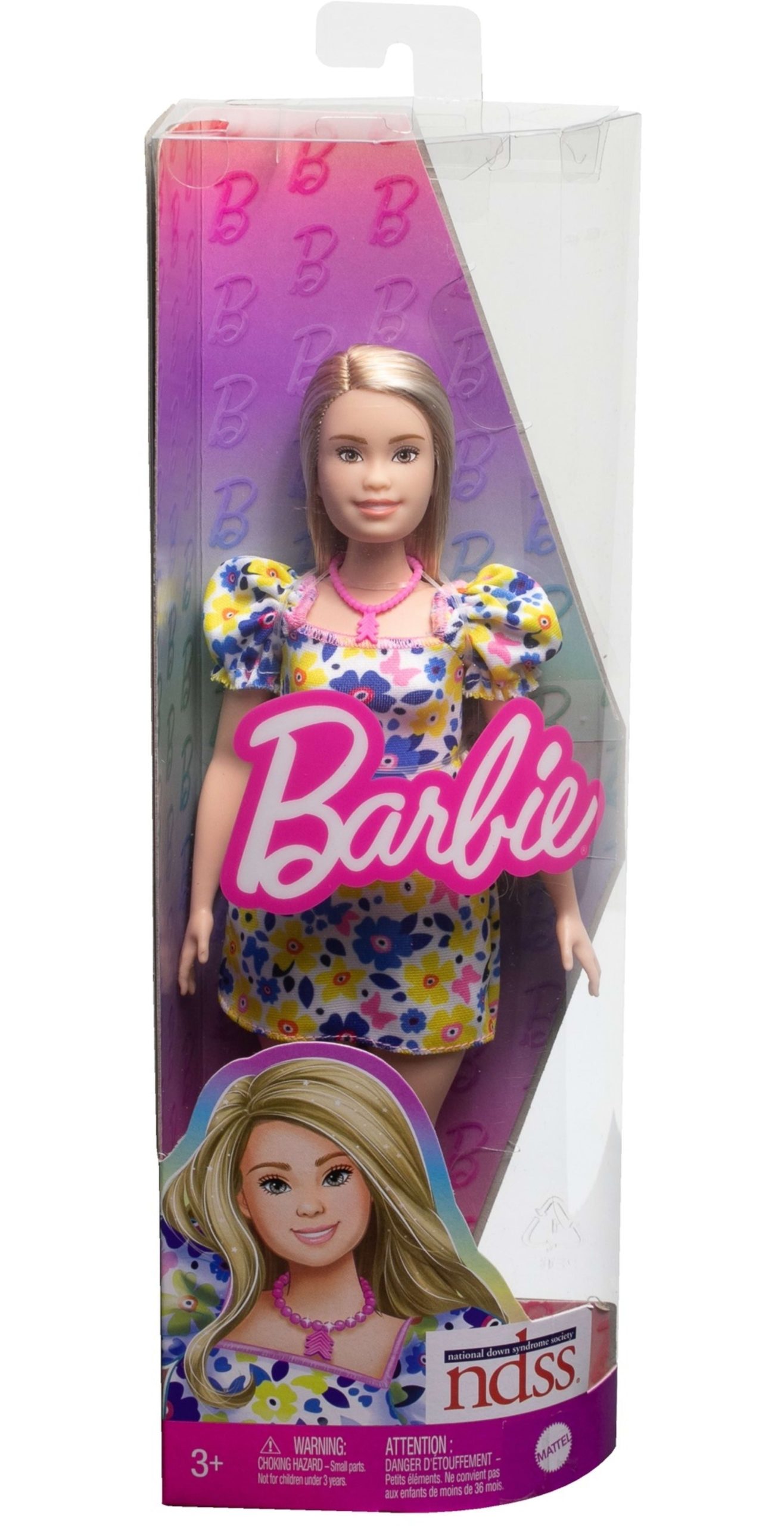Barbie Fashionistas Doll #208. Barbie Doll With Down Syndrome Wearing Floral Dress - Image 6