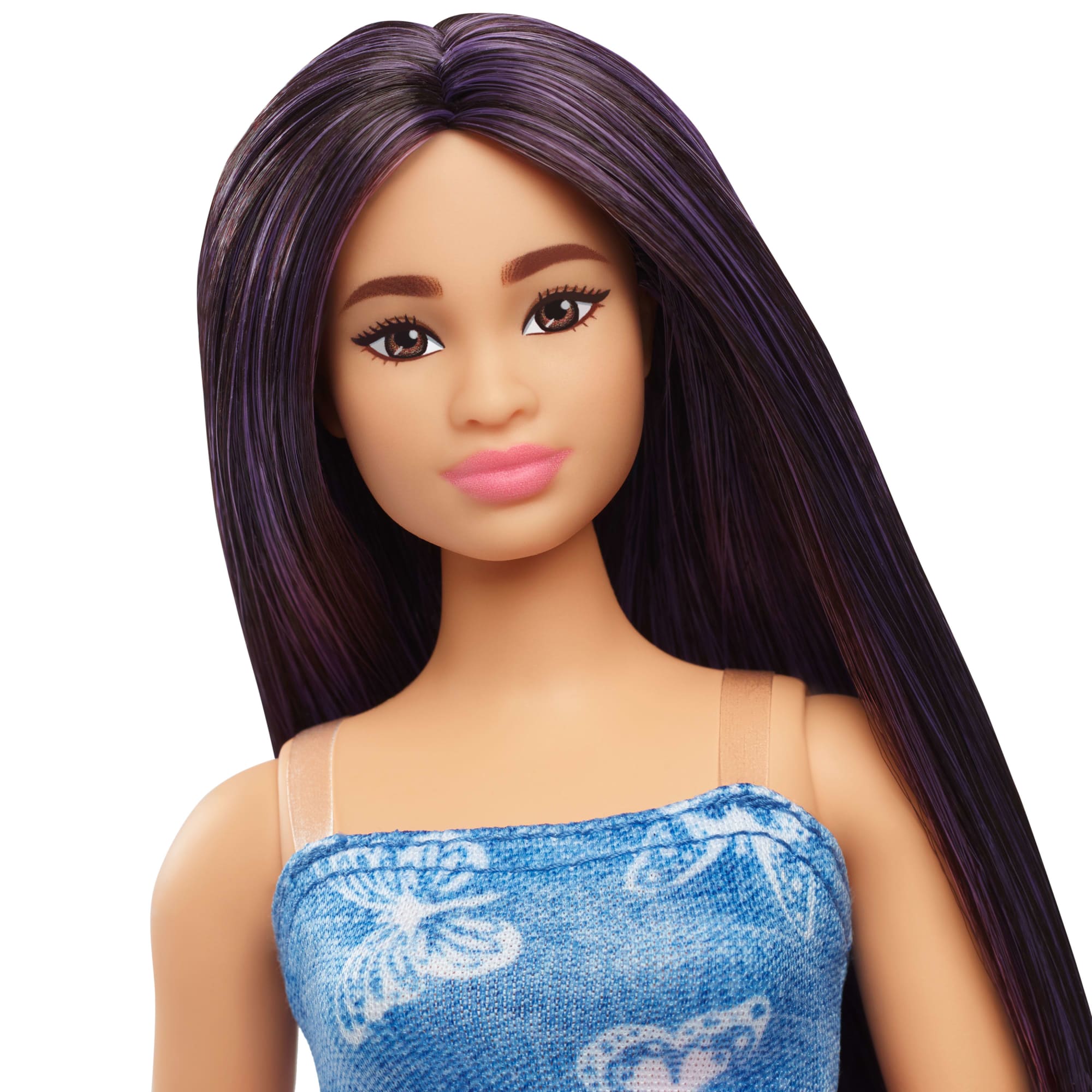 Barbie-Barbie Fashionistas-Poupée Robe Azur Papillon - Image 3