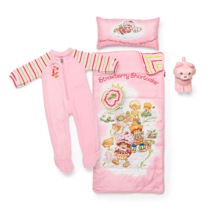 Courtney's™ Strawberry Shortcake™ Sleeping Bag & PJs for 18-inch Dolls (Historical Characters)