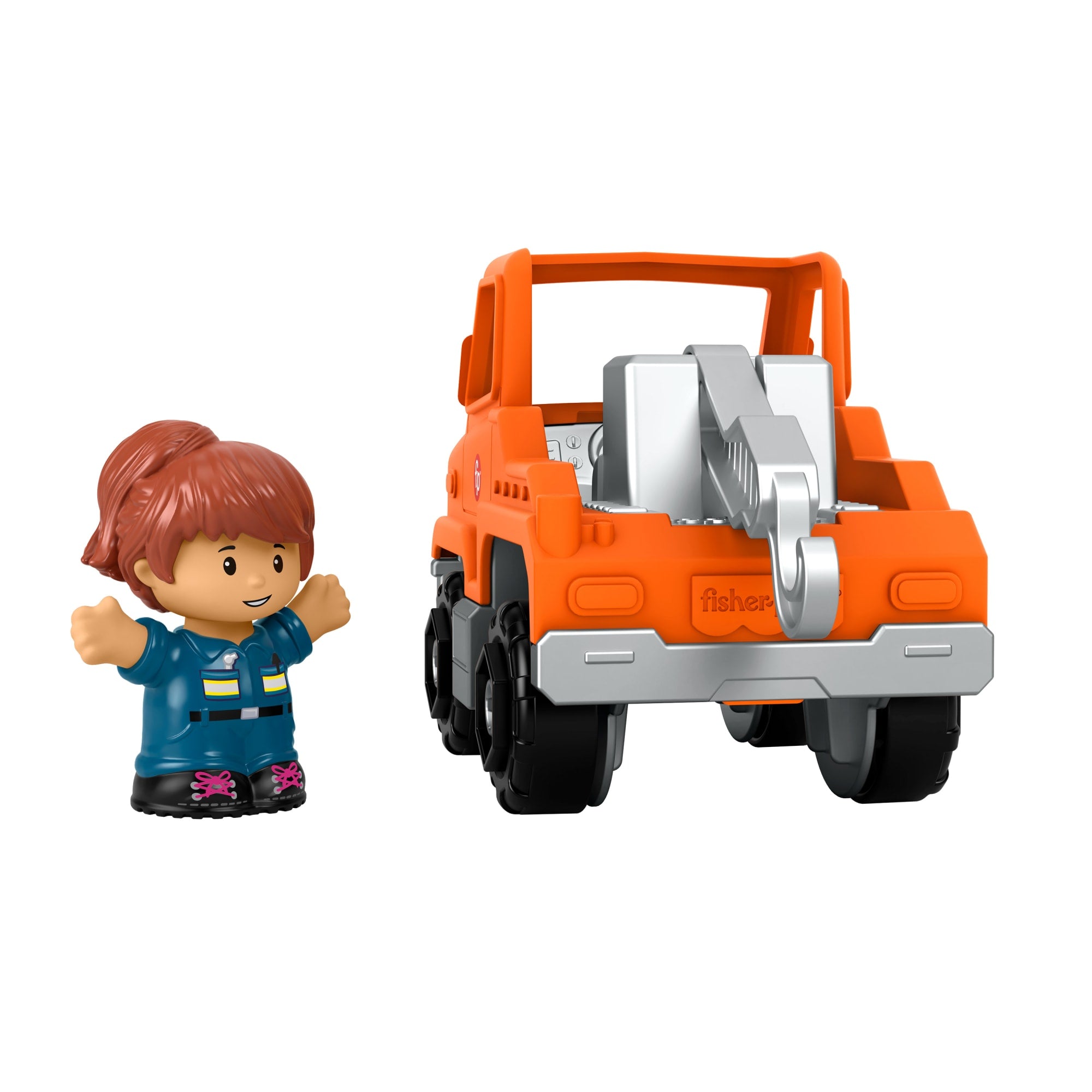 Fisher-Price Little People Coffret Dépanneuse et Figurine - Image 5