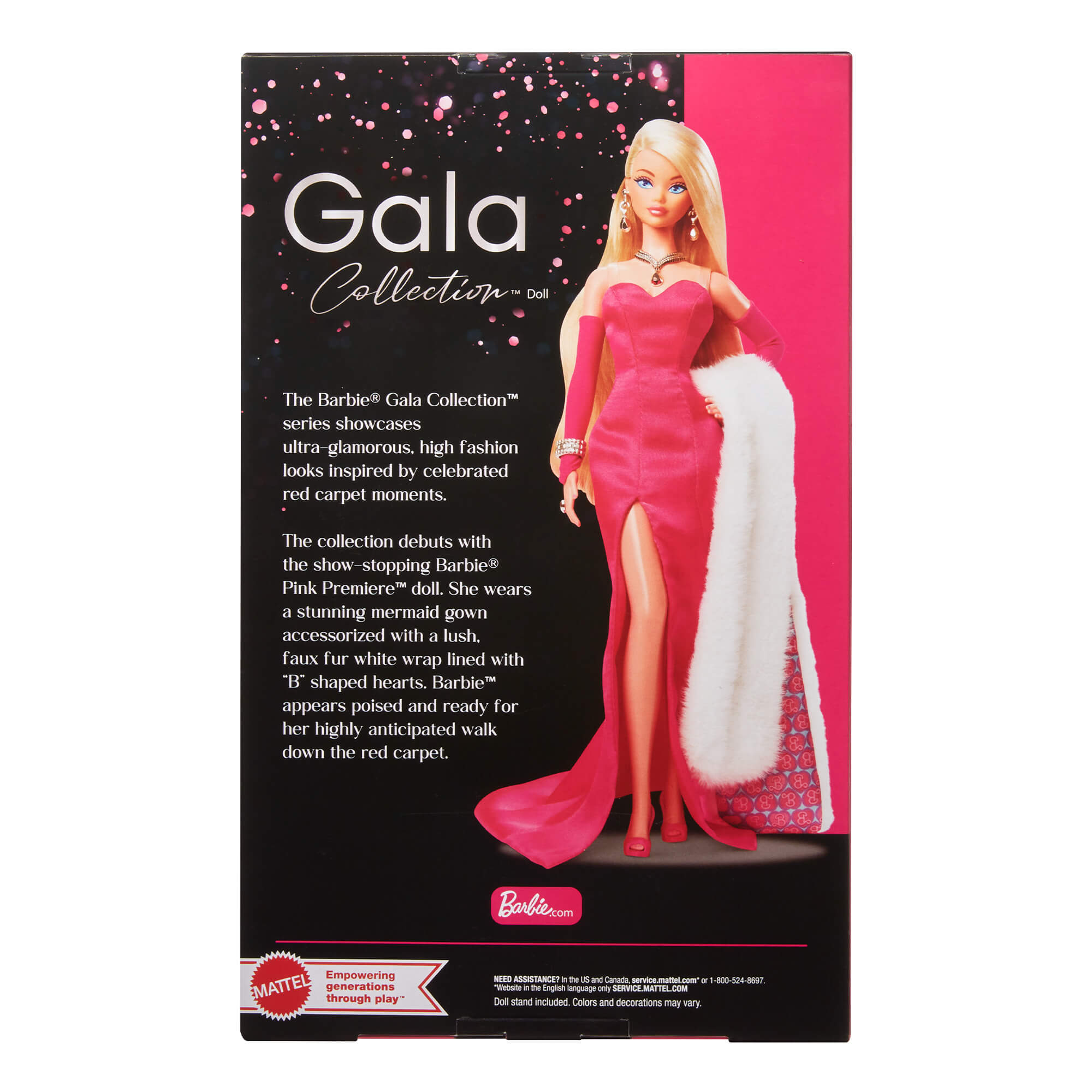 Barbie Gala Collection Pink Premiere Doll - Image 10