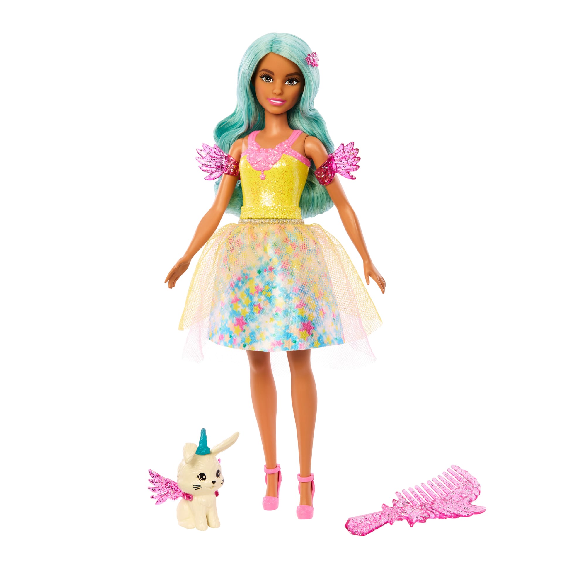 Barbie A Touch Of Magic Doll. Teresa With Fantasy Outfit. Pet & Accessories