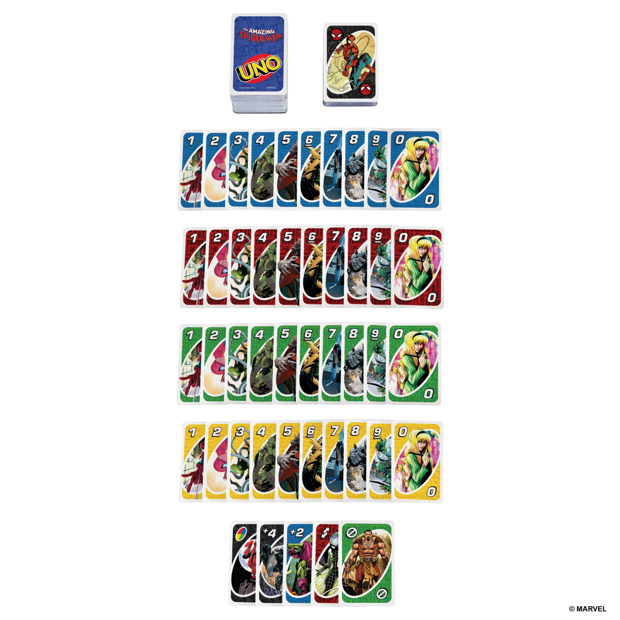 UNO Jogo de Cartas Marvel Spider-Man - Image 3