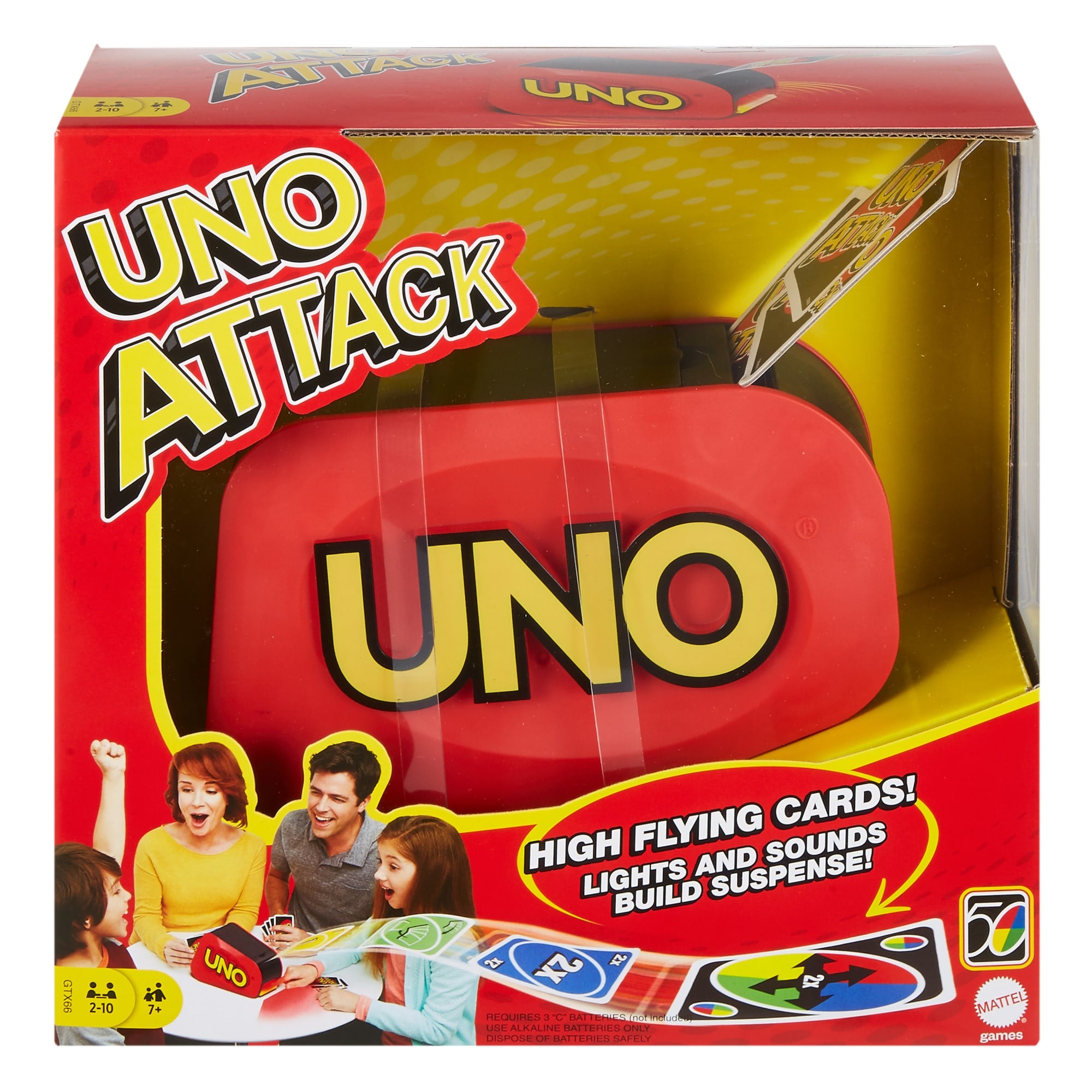 UNO Attack Card Game. Gifts For Kids And Family Night. Card Launcher - Image 6