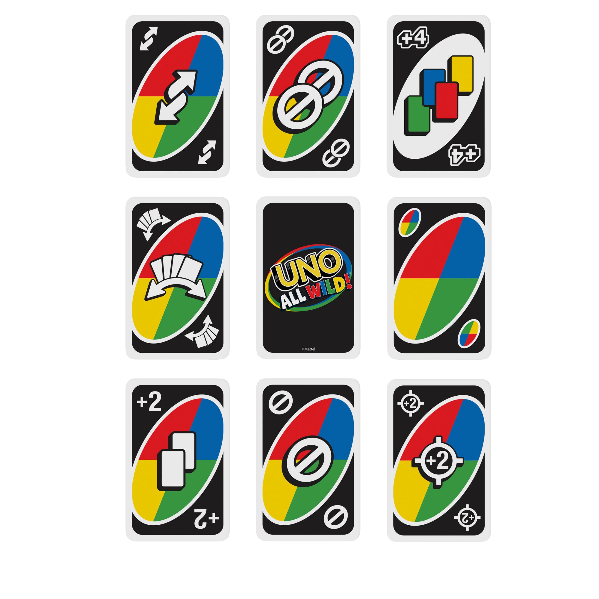 UNO All Wild Card Game For Family Night. No Matching Colors Or Numbers Because All Cards Are Wild - Image 3