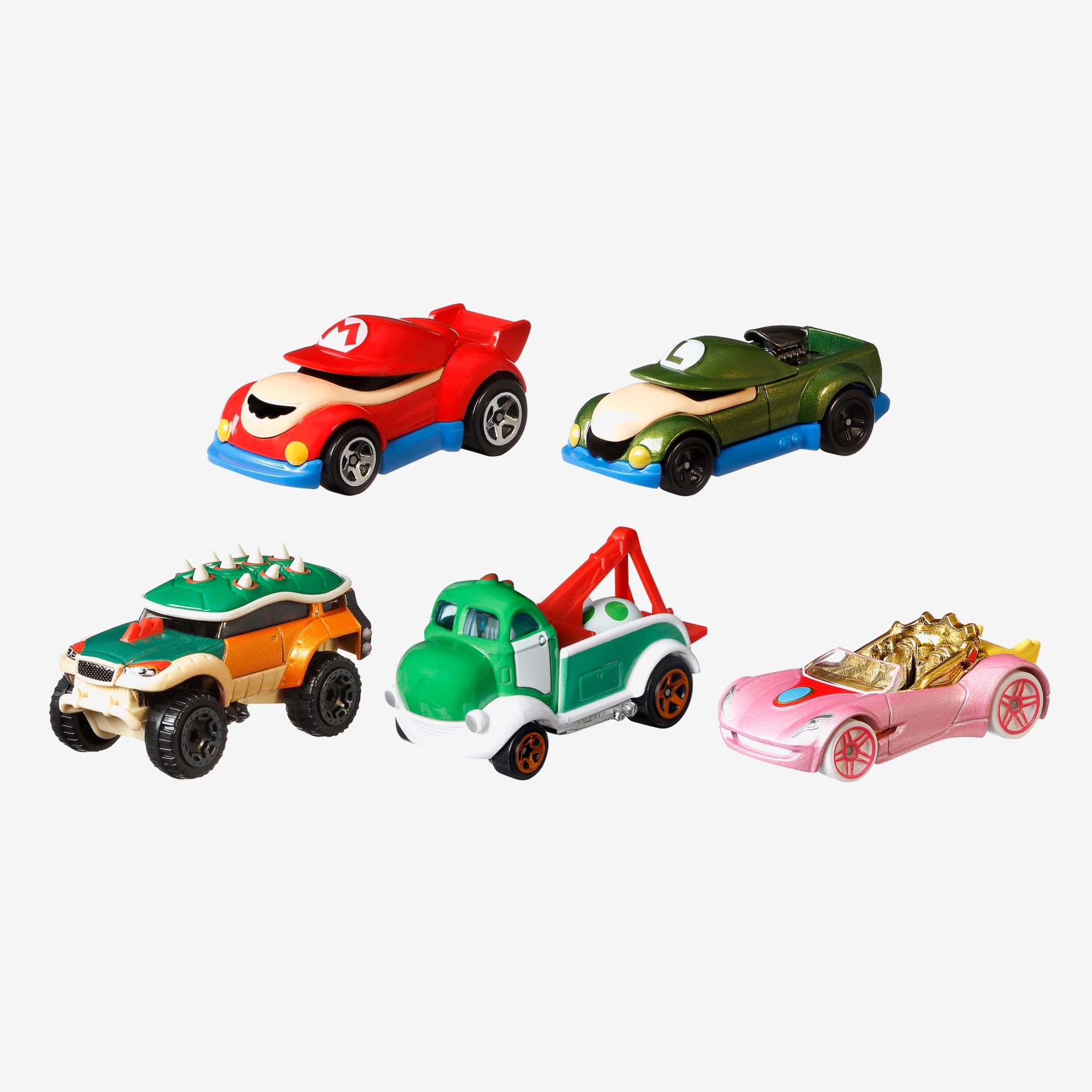 Hot Wheels Super Mario Character Cars 5-Pack - Image 2