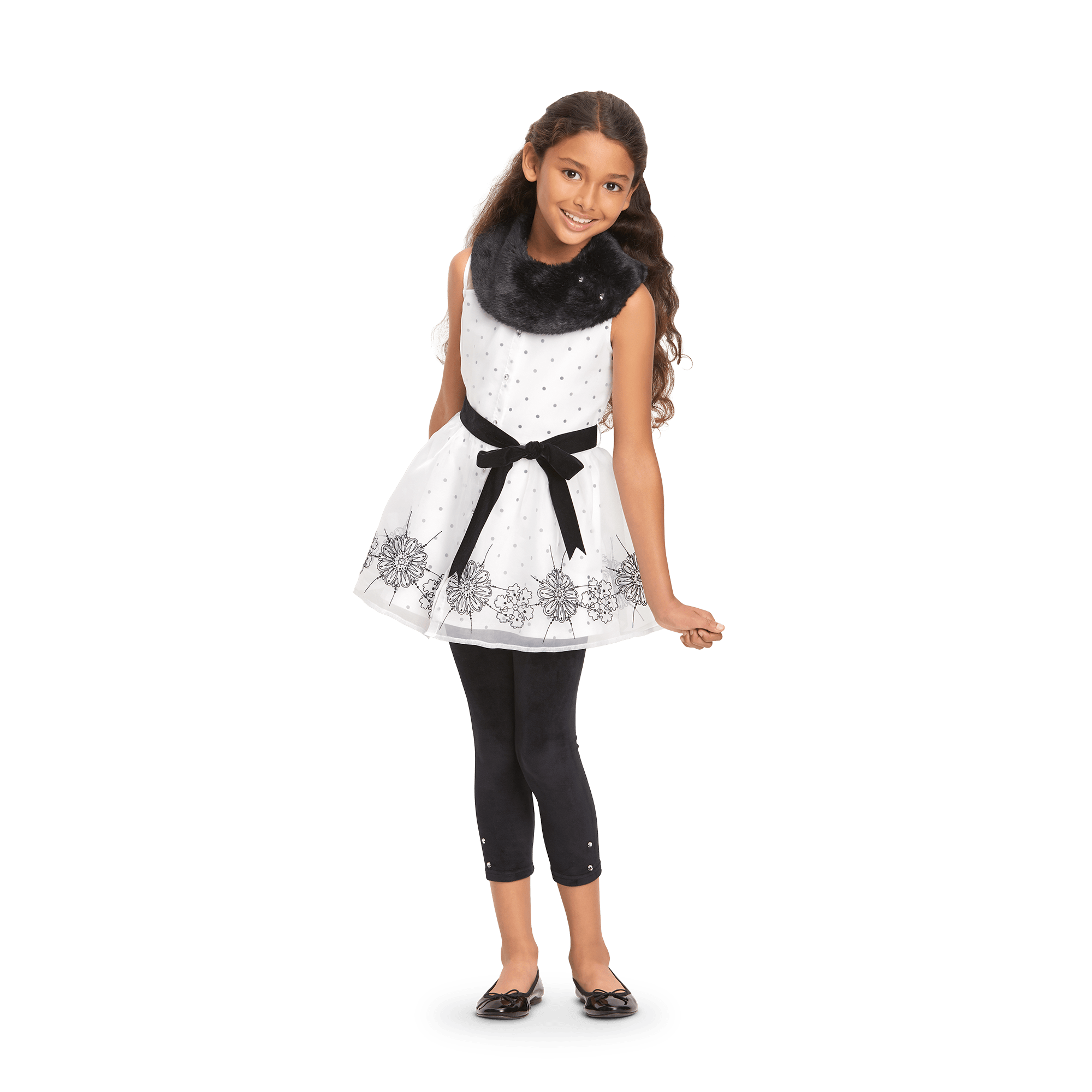 Let It Snow Tunic for Girls - Image 5