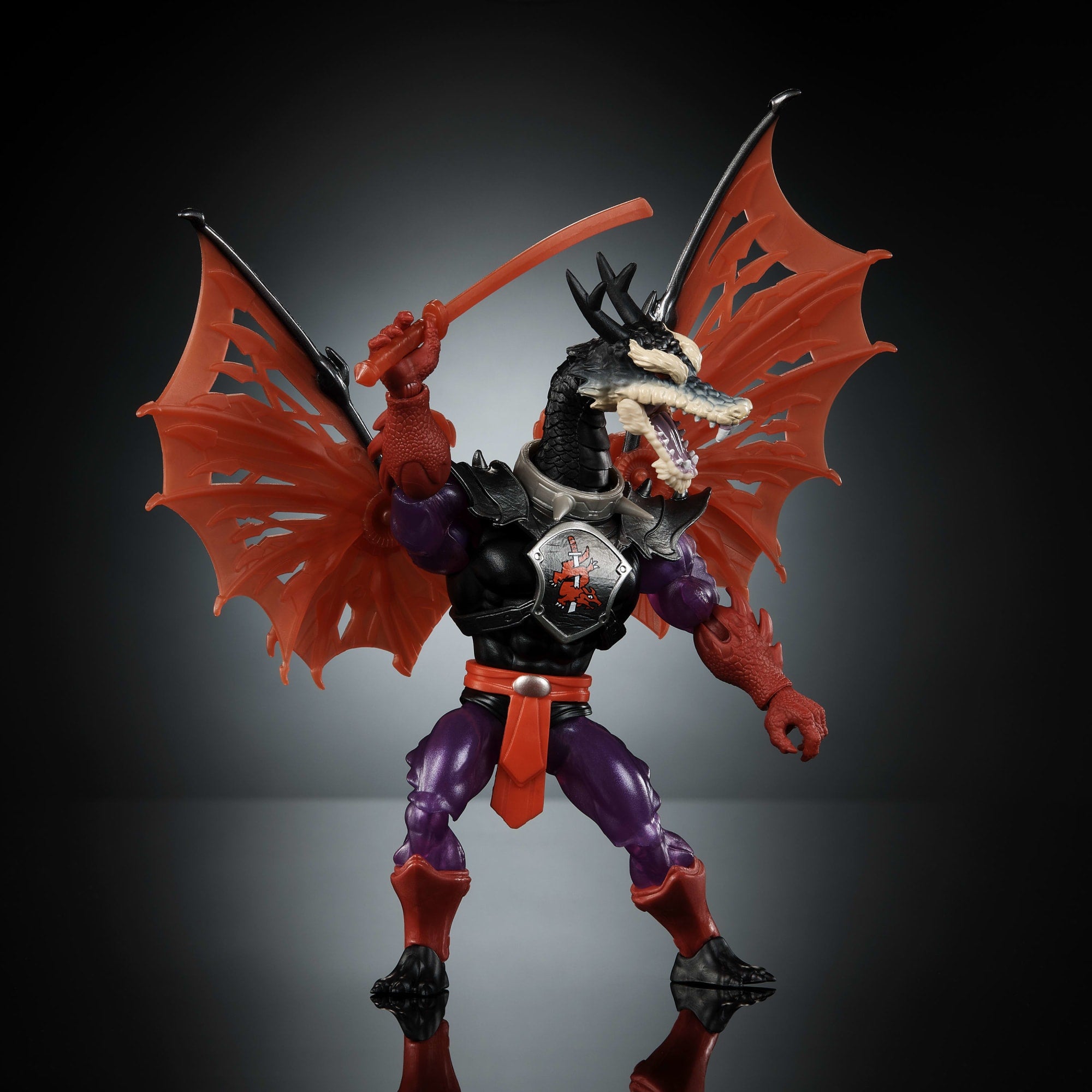 Masters of the Universe Turtles of Grayskull Figura de Acción Mutated Ninjor de 5.5 pulgadas - Image 5