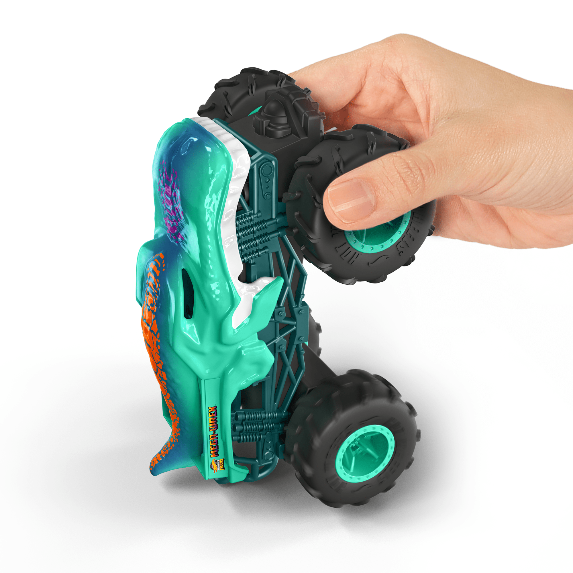 Hot Wheels Monster Trucks 1:24 Scale MEGA-Wrex RC Vehicle - Image 5