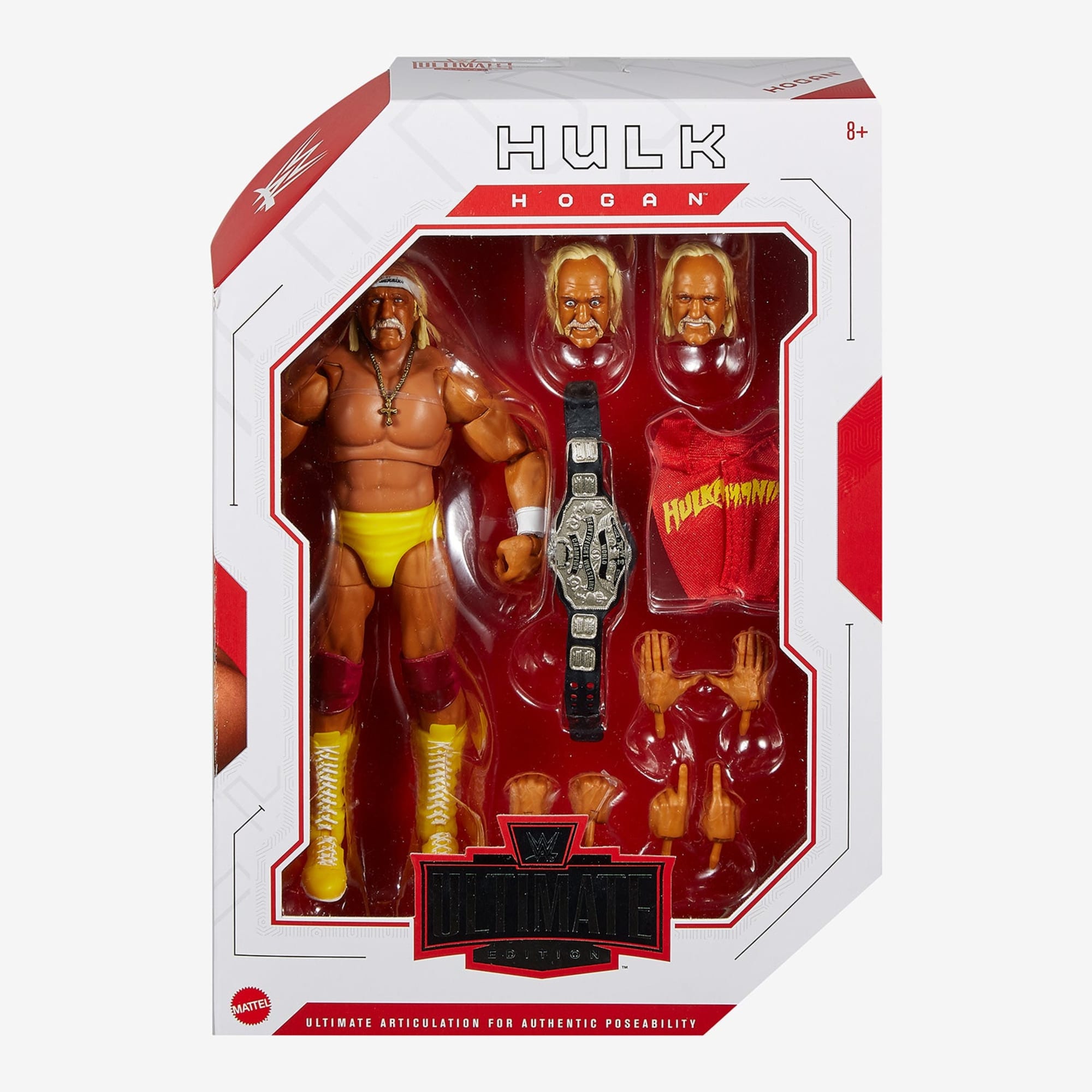 WWE Hulk Hogan Ultimate Edition Action Figure - Image 6