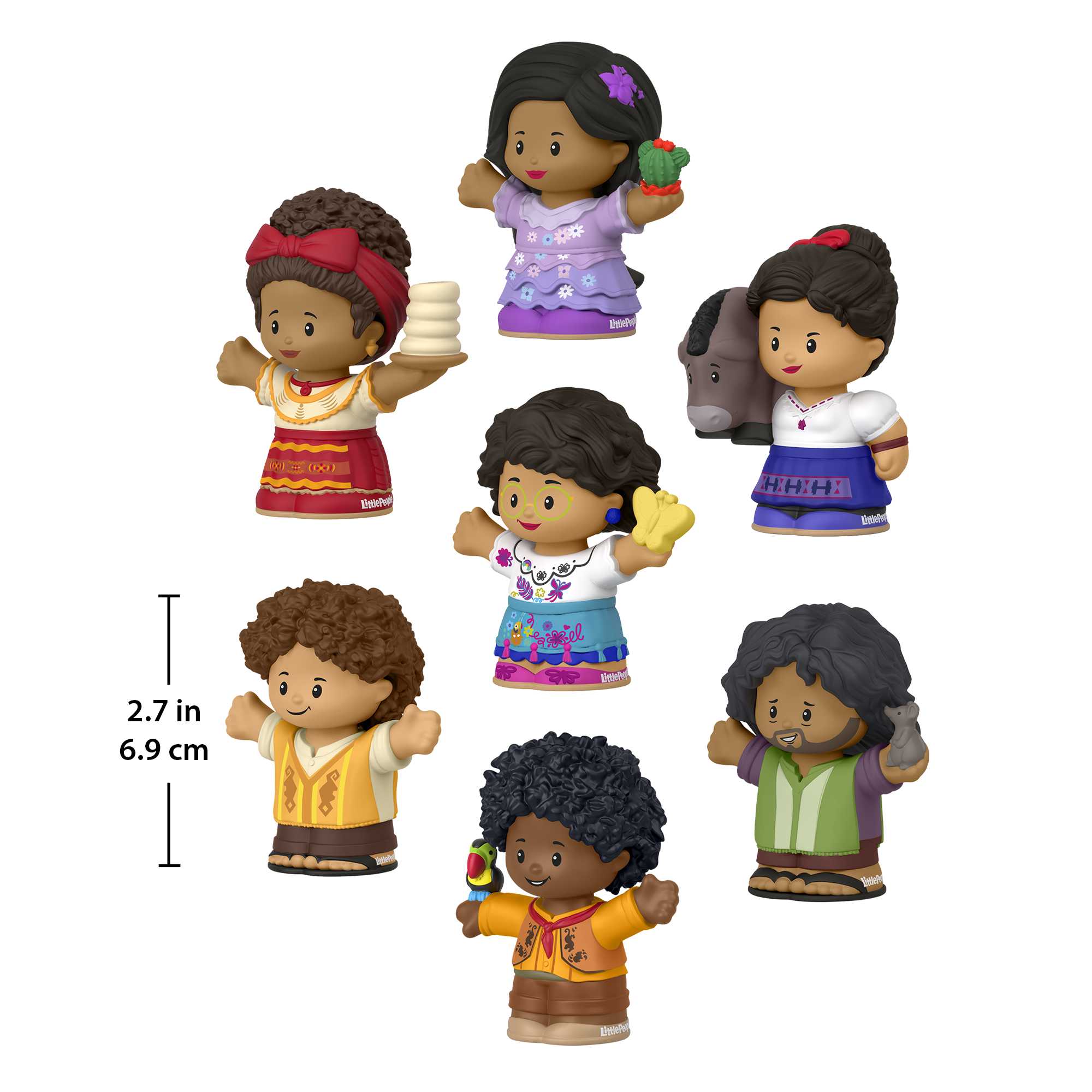 Disney Encanto Toy Set Of 7 Little People Figures For Toddlers And Preschool Kids - Image 5