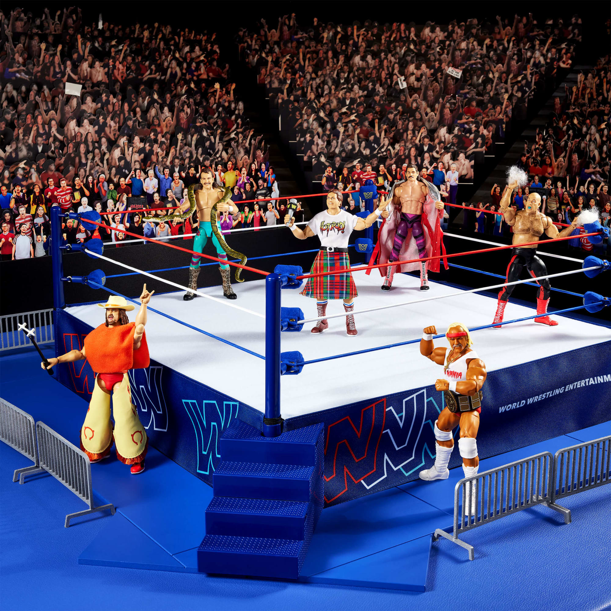 WWE Ultimate Edition Coliseum Collection Rowdy Roddy Piper & George The Animal Steele 2-Pack - Image 9