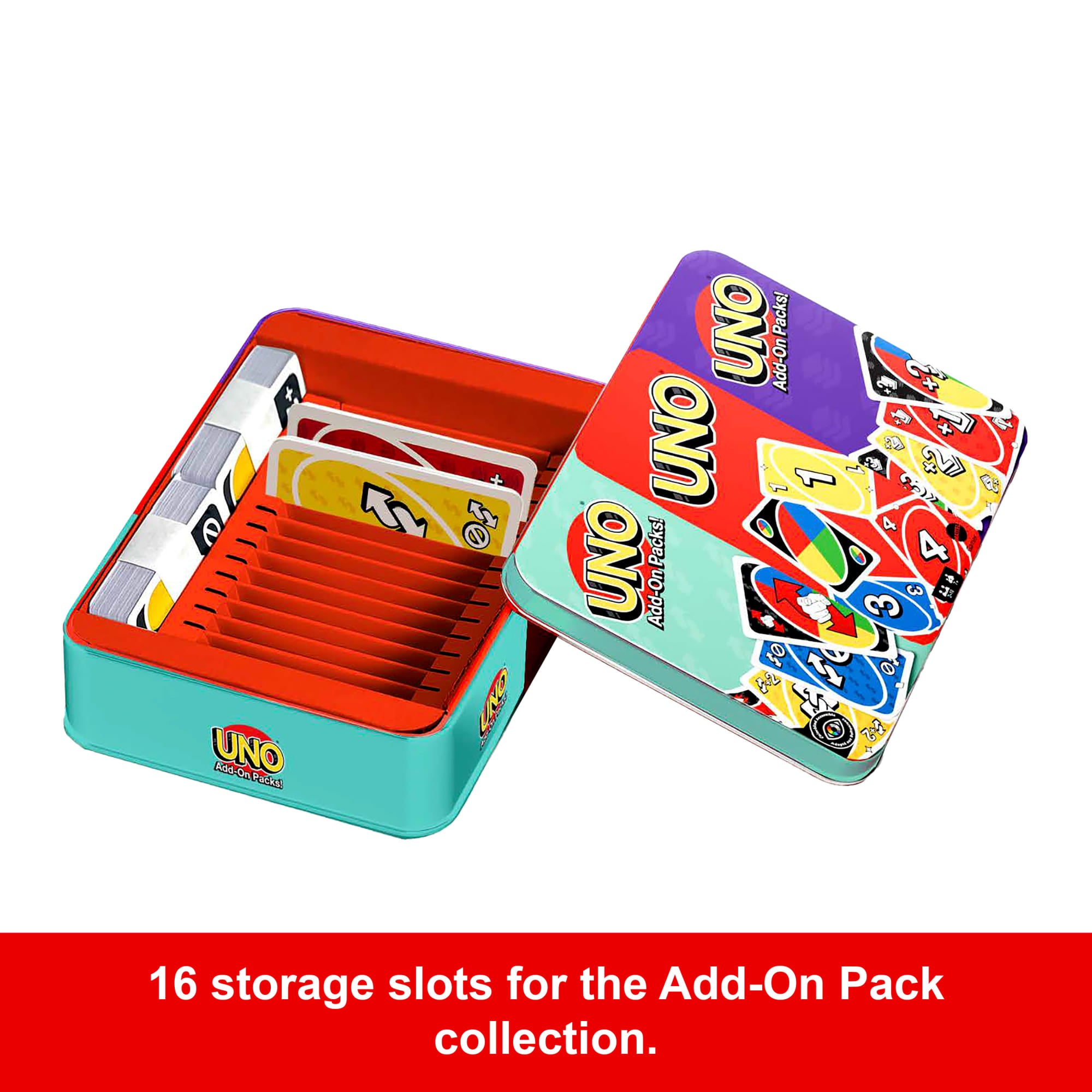 UNO Card Game With 2 Add-On Packs Card Deck For Kids. Adults & Family Night - Image 5