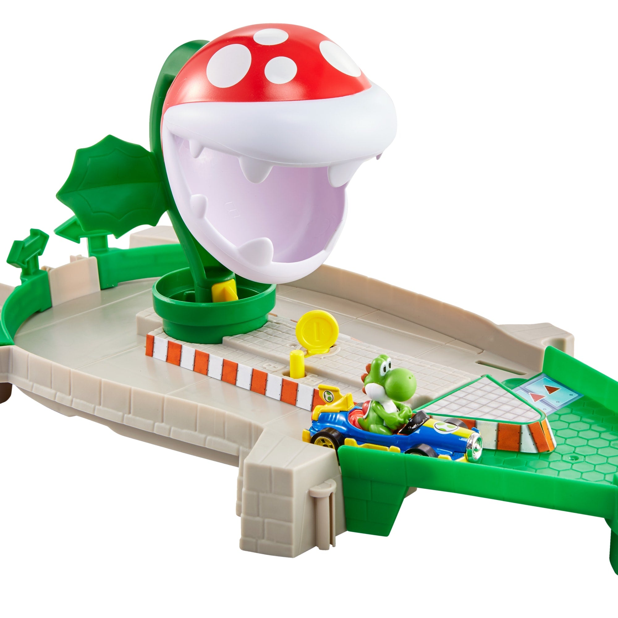 Hot Wheels Mario Kart Track Set Assortment 4 Different Tracks With Mario Kart Vehicles And Nemesis From Video Game - Image 5