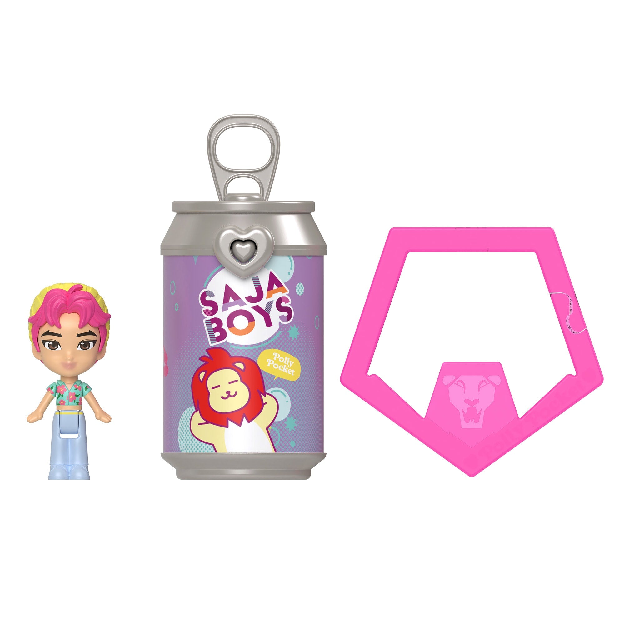 Polly Pocket x KPop Demon Hunters Saja Boys 5-Pack - Image 15