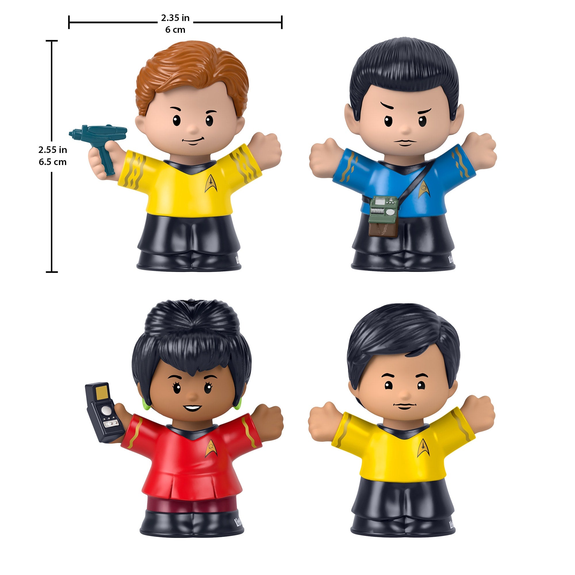 Little People Collector Star Trek Special Edition Set For Fans. 4 Figures in Gift Package - Image 3