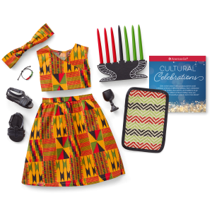 Kwanzaa Celebration Outfit for 18-inch Dolls
