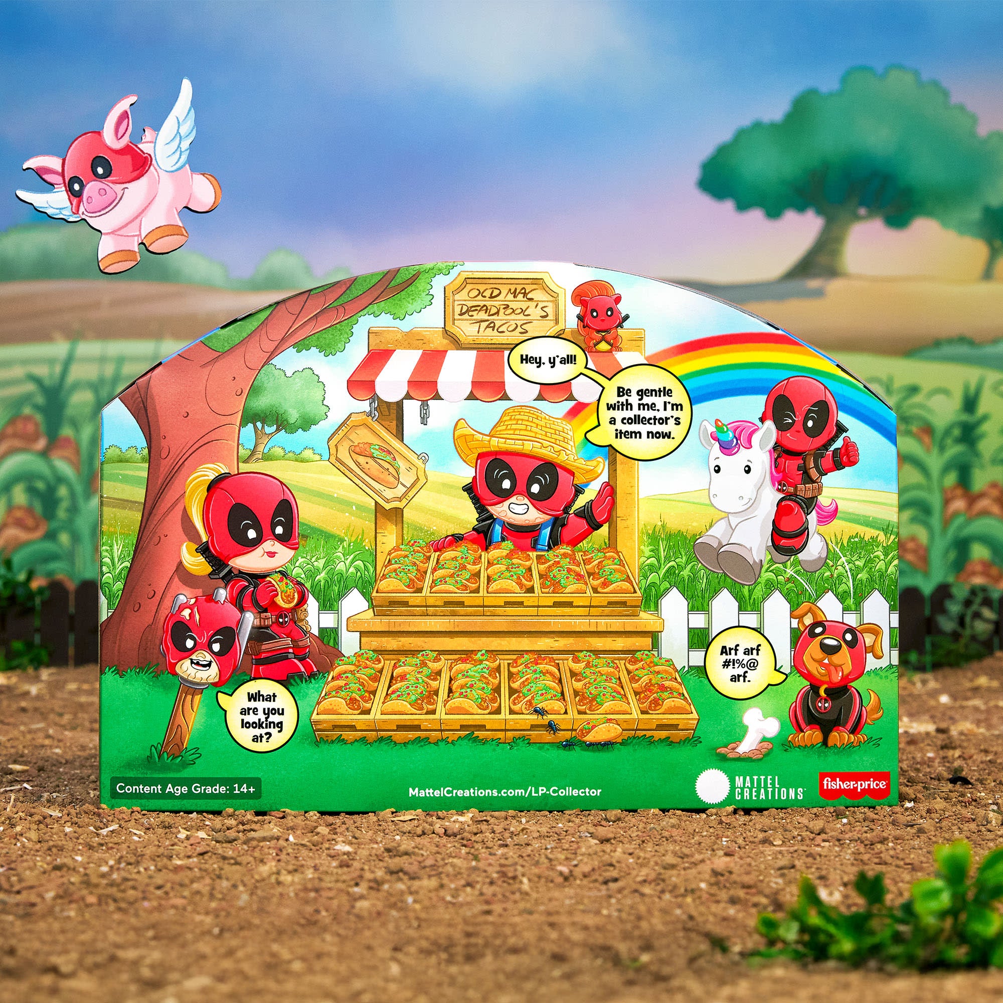 Little People Collector Deadpool Set - Image 5