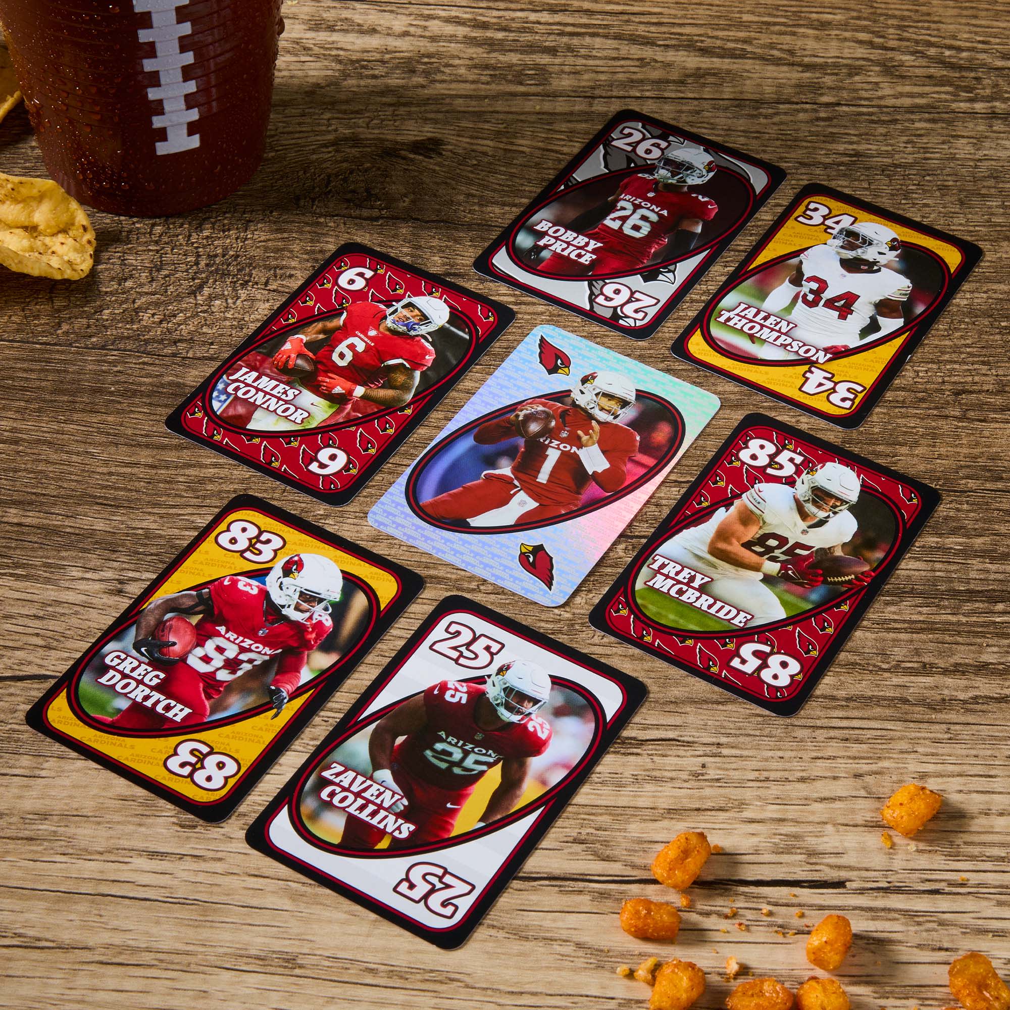 UNO Fandom NFL Arizona Cardinals Game Deck - Image 4
