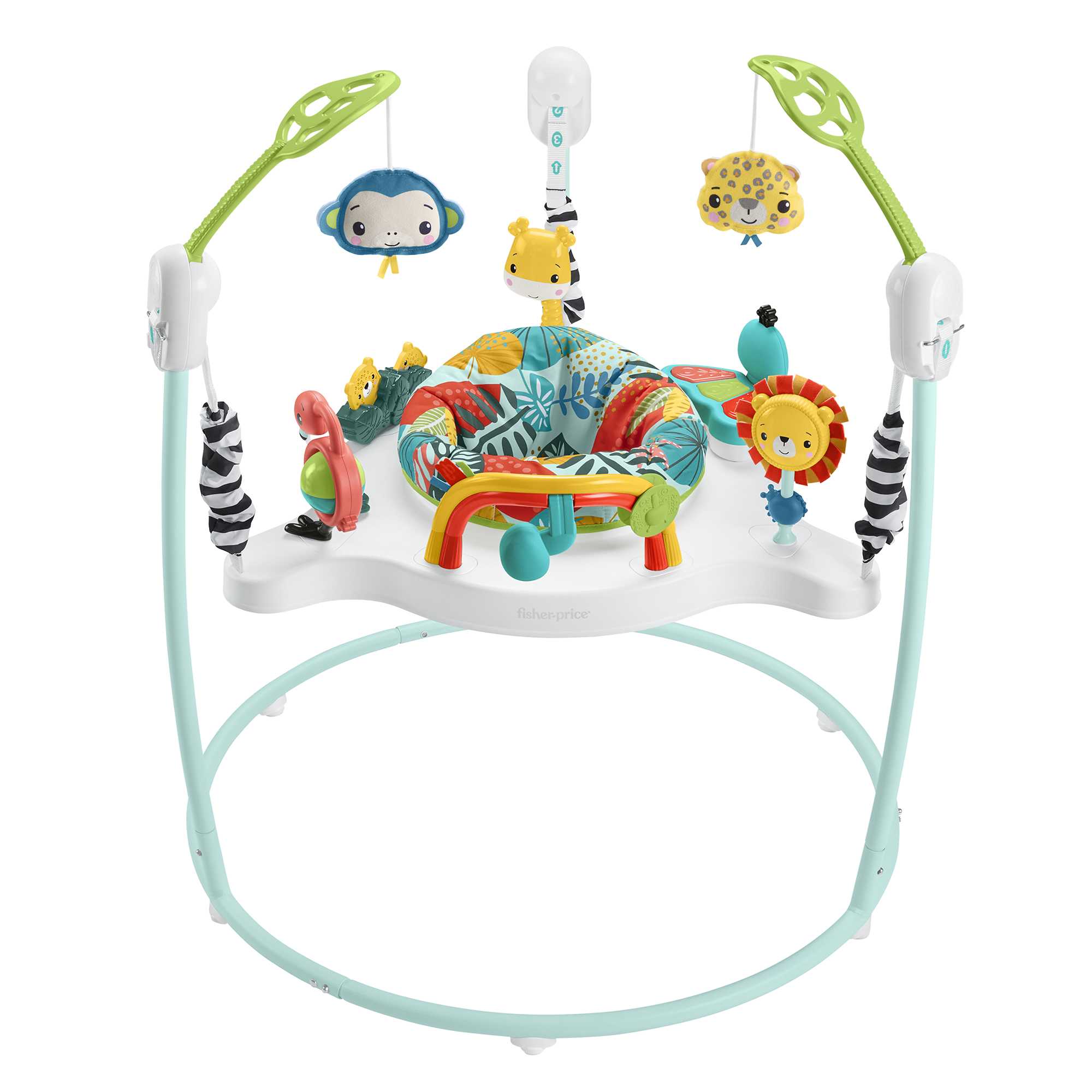 Fisher-Price Jumperoo Baby Activity Center With Lights And Sounds. Jumping Jungle