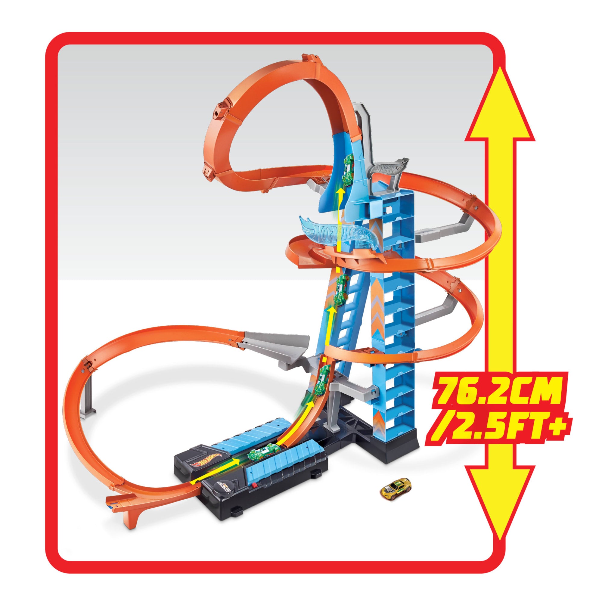 Hot Wheels Sky Crash Tower. Track Set - Image 5