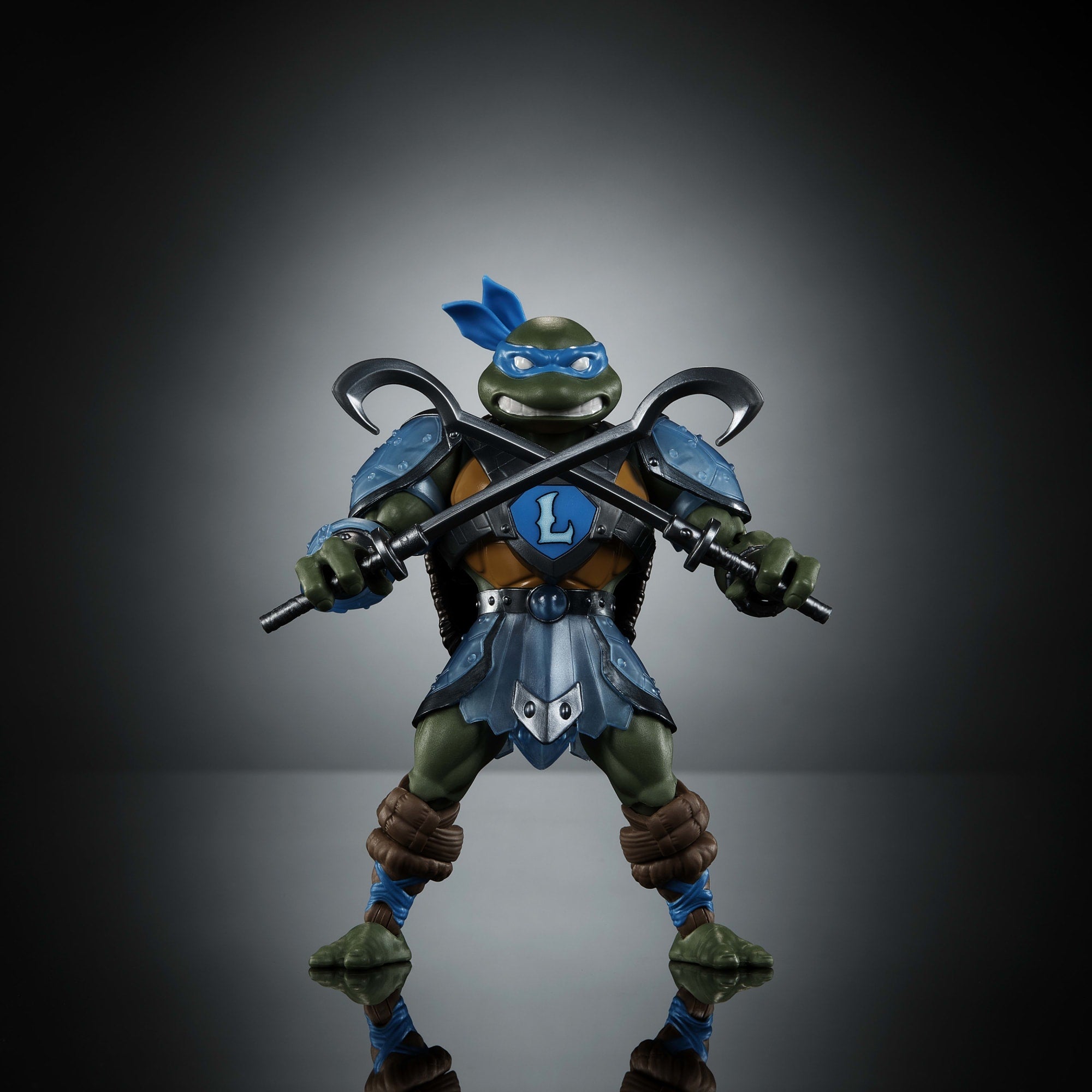 Masters of the Universe Tartarugas of Grayskull Figura de Ação Leonardo de 5.5 polegadas - Image 3